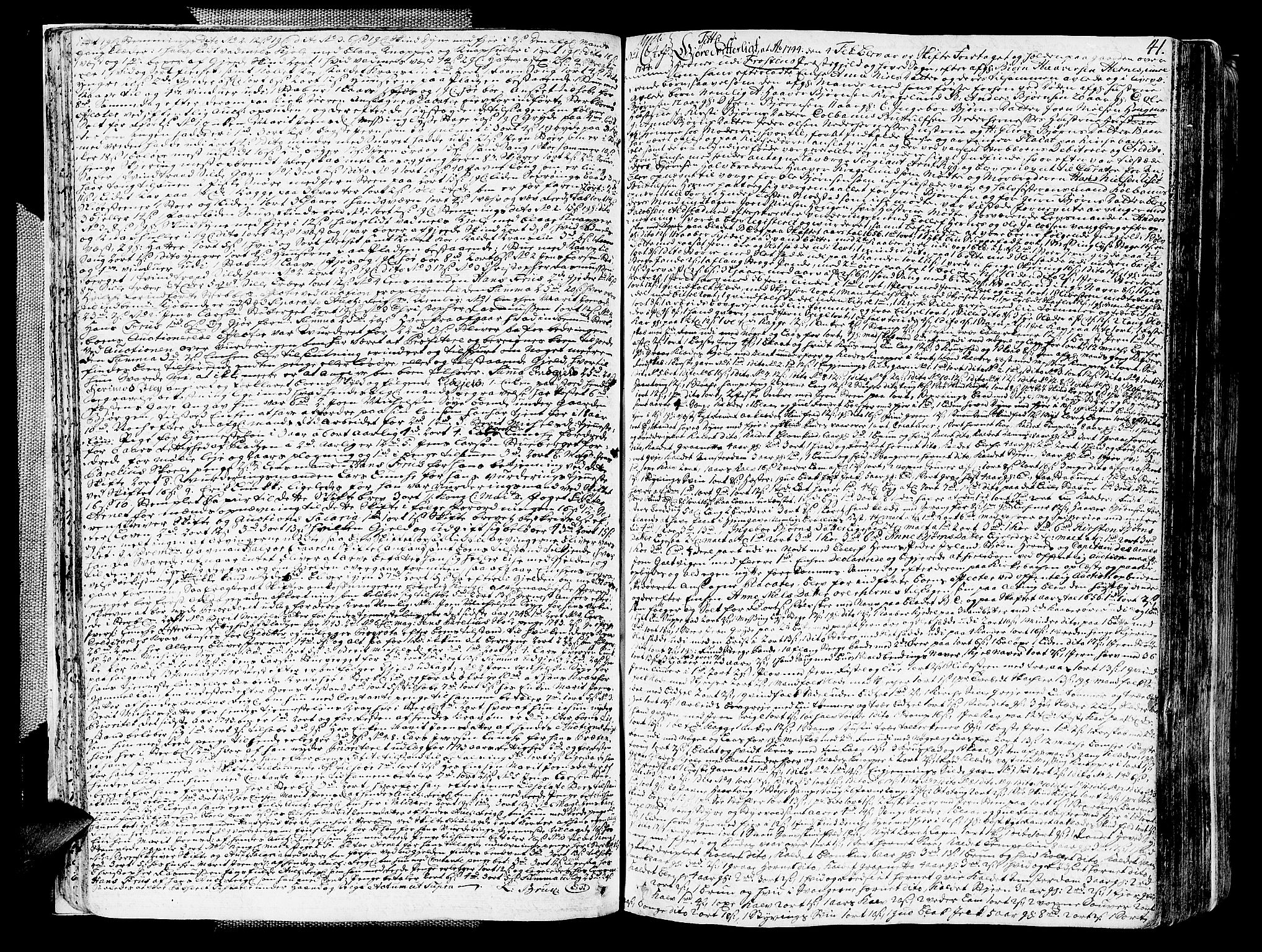 Stjør- og Verdal sorenskriveri, AV/SAT-A-4167/1/3/3A/L0005: Skifteprotokoll 3, 1742-1760, s. 40b-41a