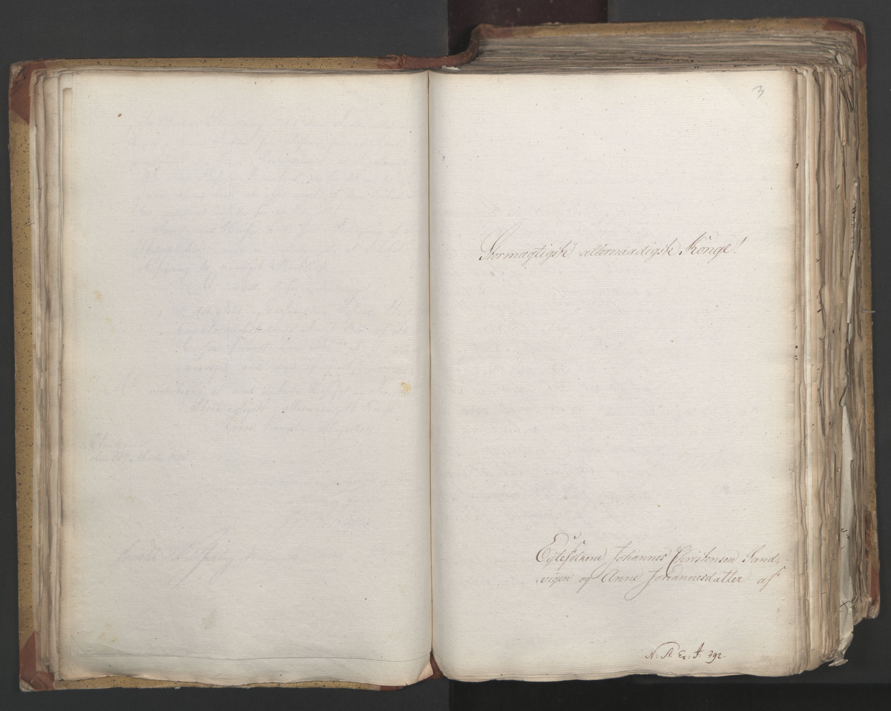Statsrådsavdelingen i Stockholm, AV/RA-S-1003/D/Da/L0002: Regjeringsinnstillinger nr. 263-518, 1815, s. 68