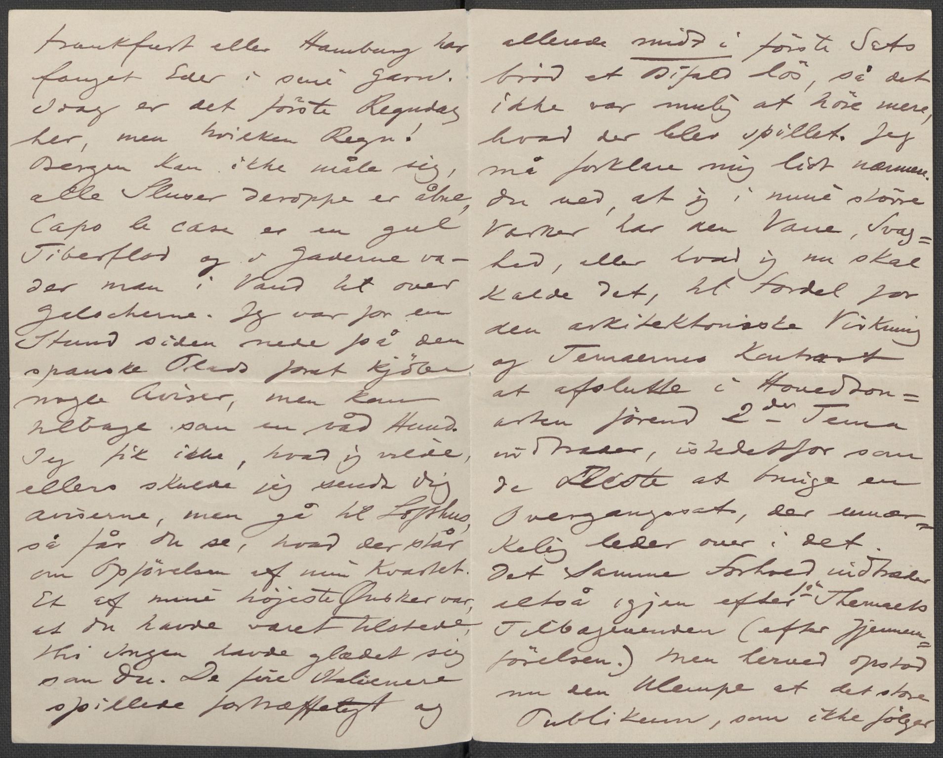 Beyer, Frants, AV/RA-PA-0132/F/L0001: Brev fra Edvard Grieg til Frantz Beyer og "En del optegnelser som kan tjene til kommentar til brevene" av Marie Beyer, 1872-1907, s. 87