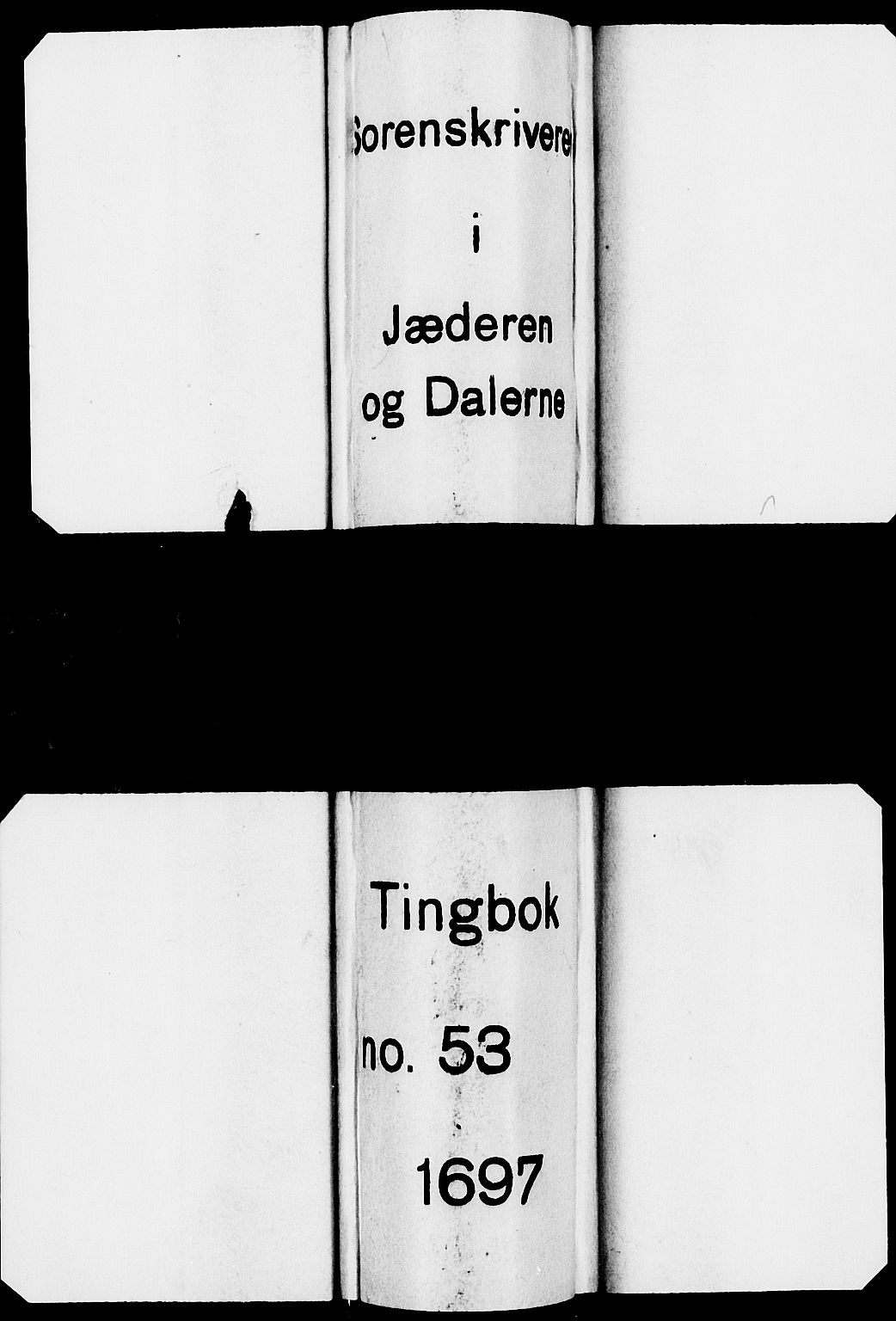 Jæren og Dalane sorenskriveri, SAST/A-100306/3/30/30BA/L0053: TINGBOK, 1697