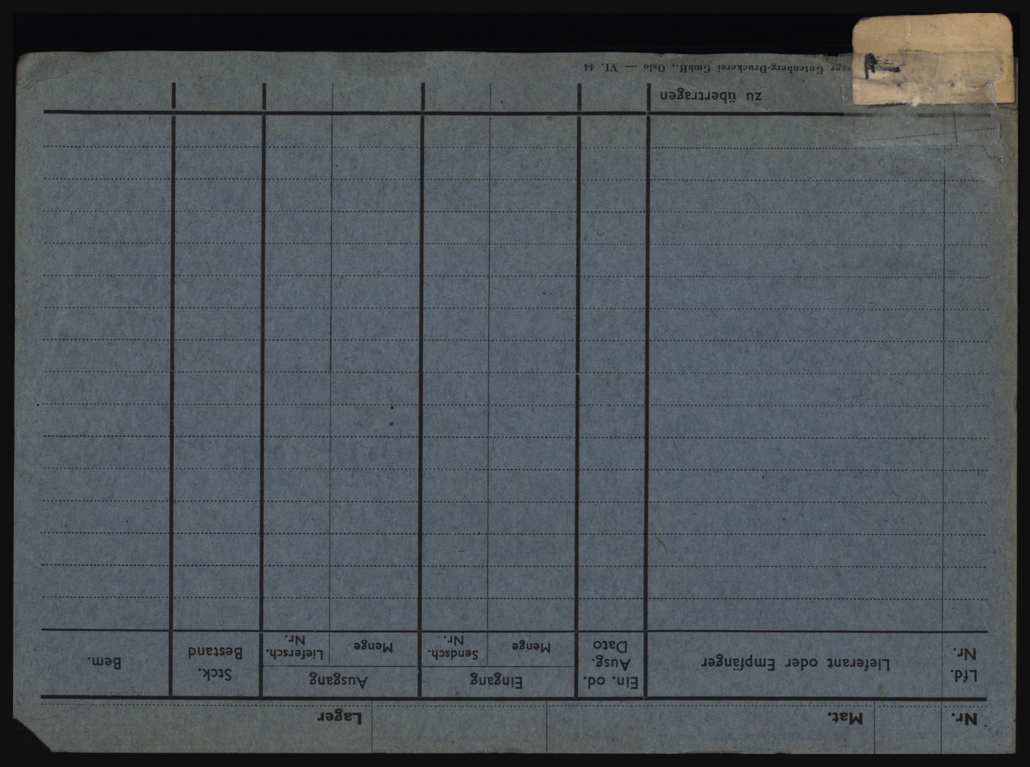 Tyske arkiver, Organisation Todt (OT), Einsatzgruppe Wiking, AV/RA-RAFA-2188/1/O/O12/L0002: Kartotek - Elektromaterial etc A-Z, 1940-1945, s. 3