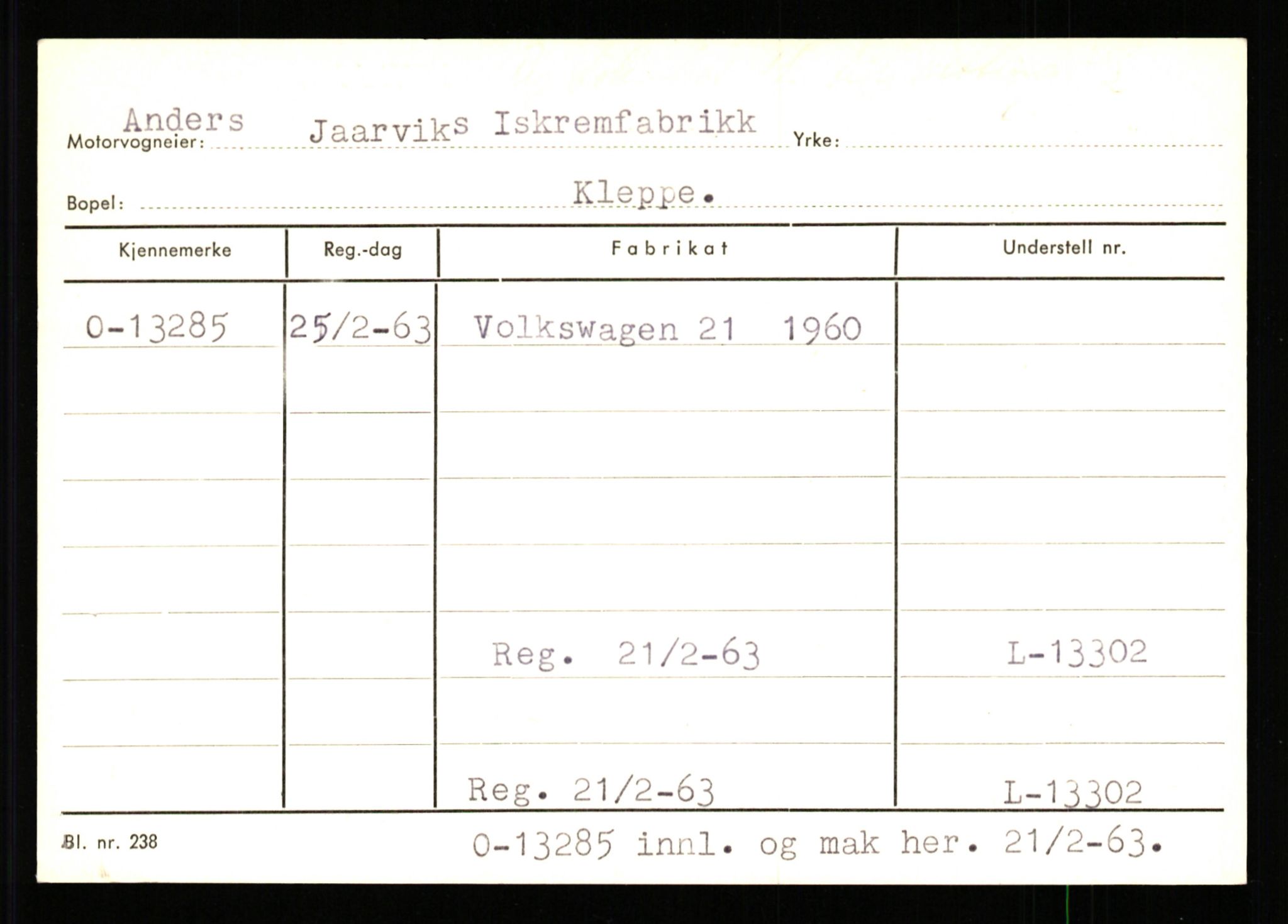 Stavanger trafikkstasjon, AV/SAST-A-101942/0/G/L0003: Registreringsnummer: 10466 - 15496, 1930-1971, s. 2181