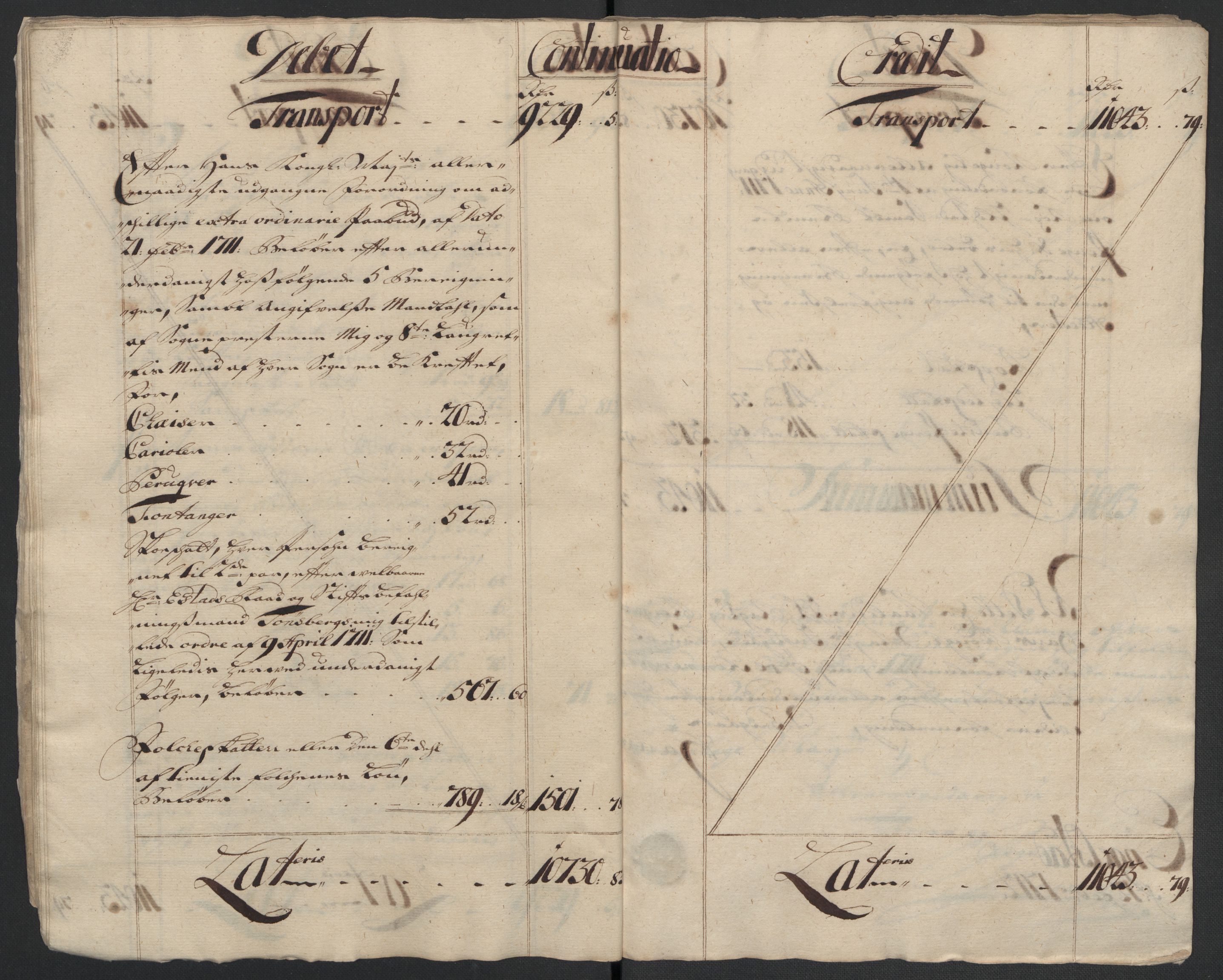 Rentekammeret inntil 1814, Reviderte regnskaper, Fogderegnskap, AV/RA-EA-4092/R12/L0720: Fogderegnskap Øvre Romerike, 1710-1711, s. 269