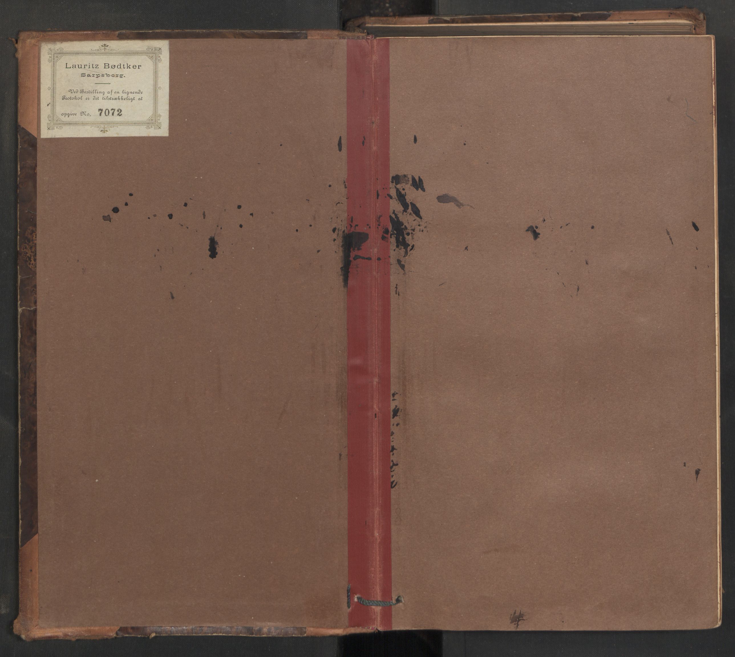Tune sorenskriveri, SAO/A-10470/F/Fc/L0013: Ekstrarettsprotokoll, 1886-1890