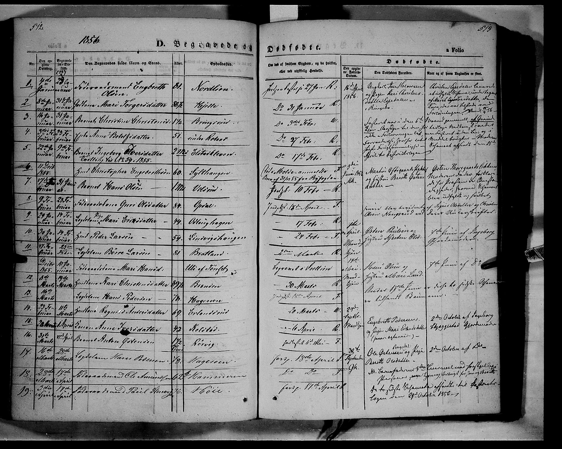Ringebu prestekontor, AV/SAH-PREST-082/H/Ha/Haa/L0006: Ministerialbok nr. 6, 1848-1859, s. 512-513