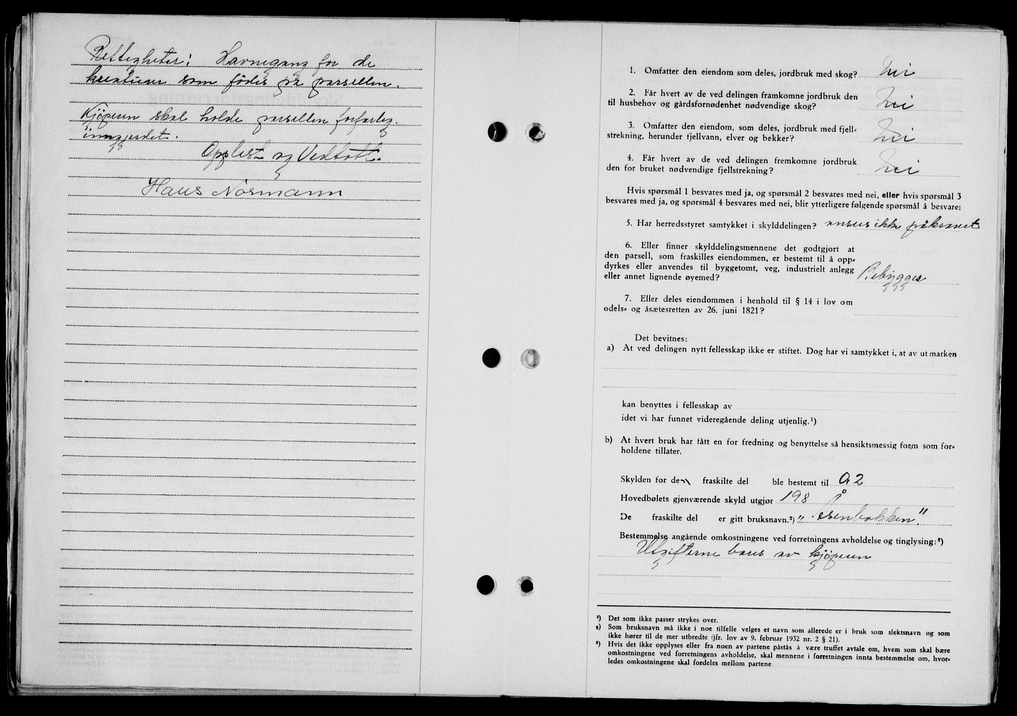 Lofoten sorenskriveri, SAT/A-0017/1/2/2C/L0022a: Pantebok nr. 22a, 1949-1950, Dagboknr: 64/1950
