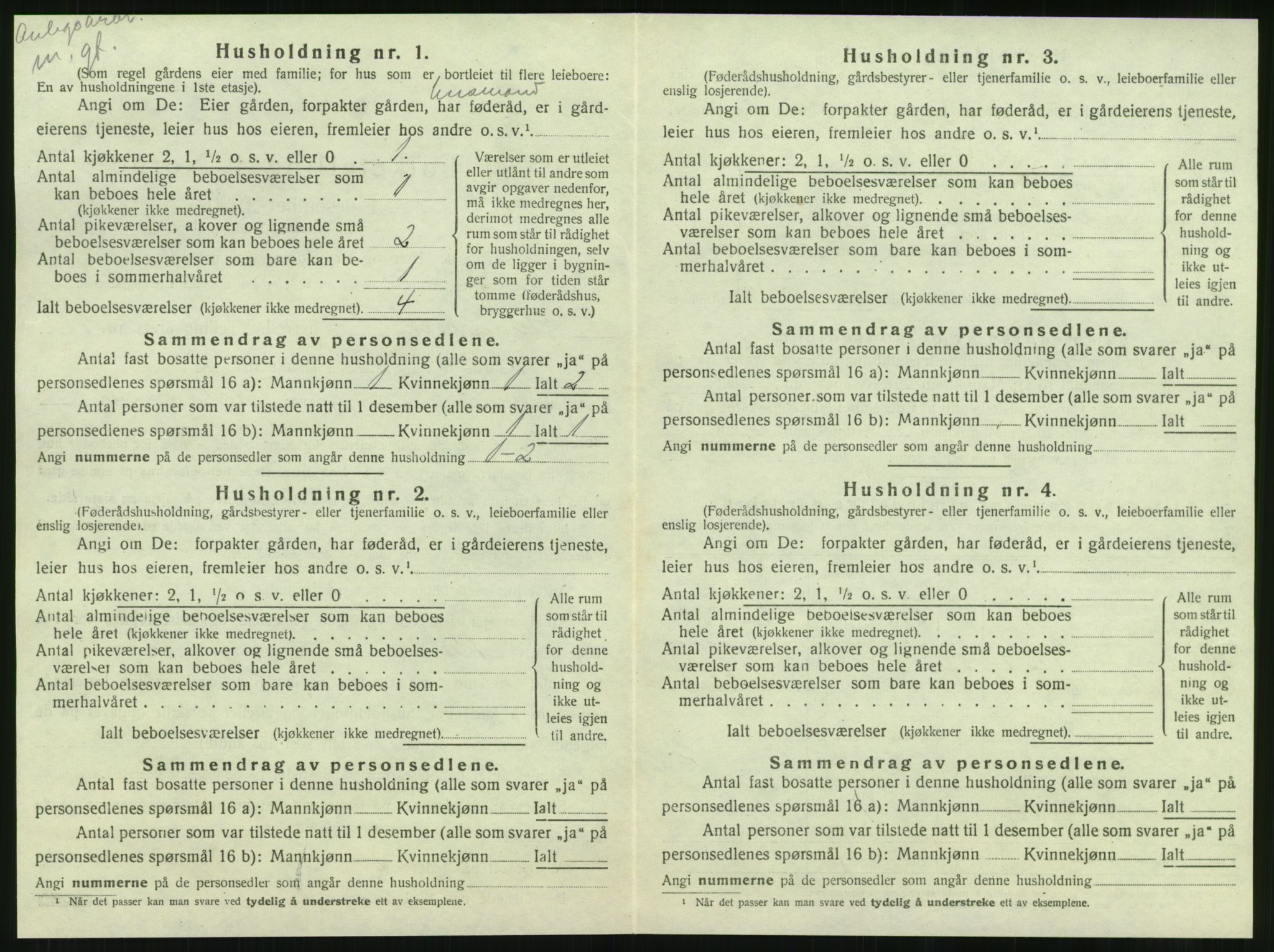 SAT, Folketelling 1920 for 1745 Vemundvik herred, 1920, s. 26