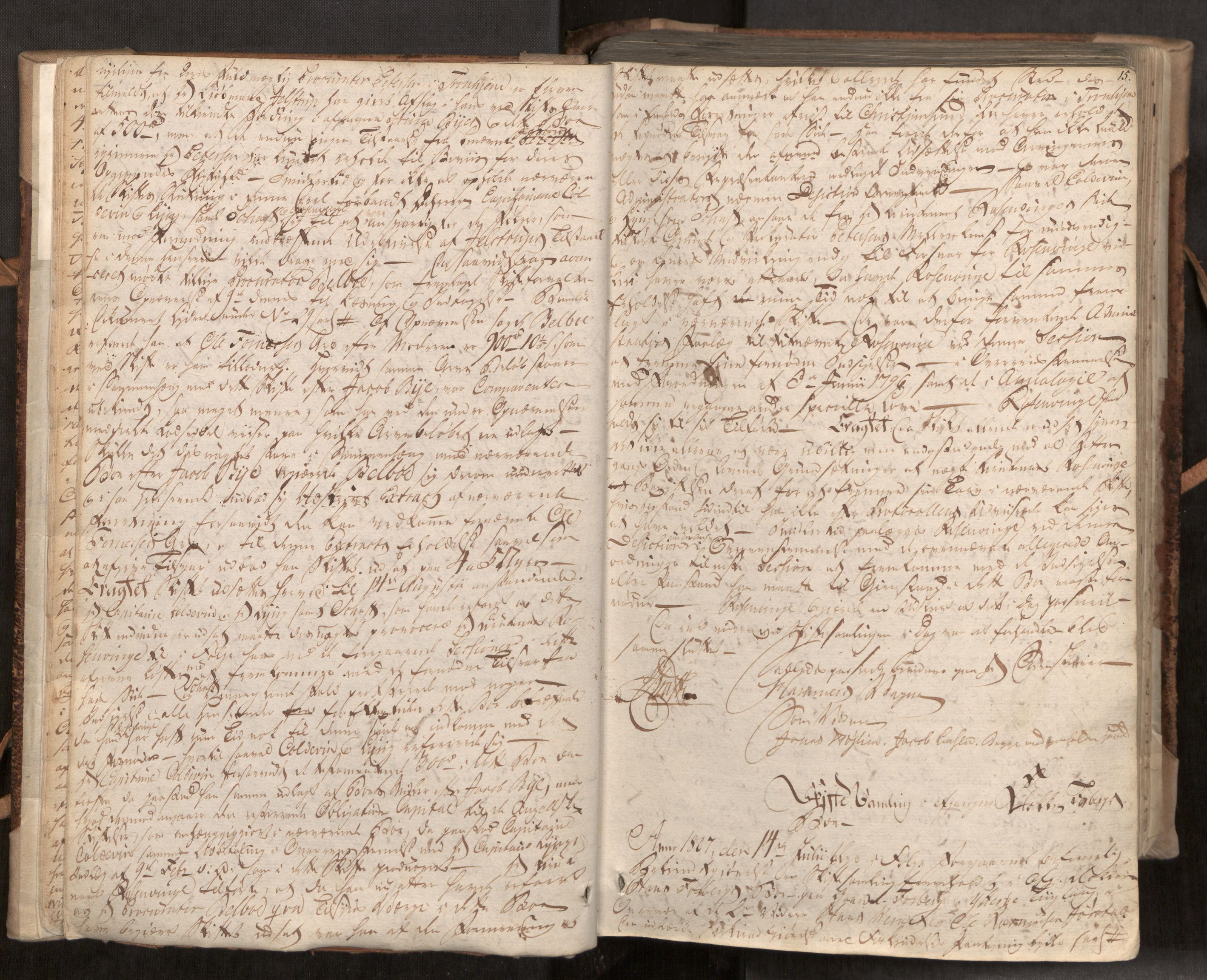 Inderøy sorenskriveri, AV/SAT-A-4147/1/3/3B/L0001: Skifteforhandlingsprotokoll, 1806-1843, s. 15