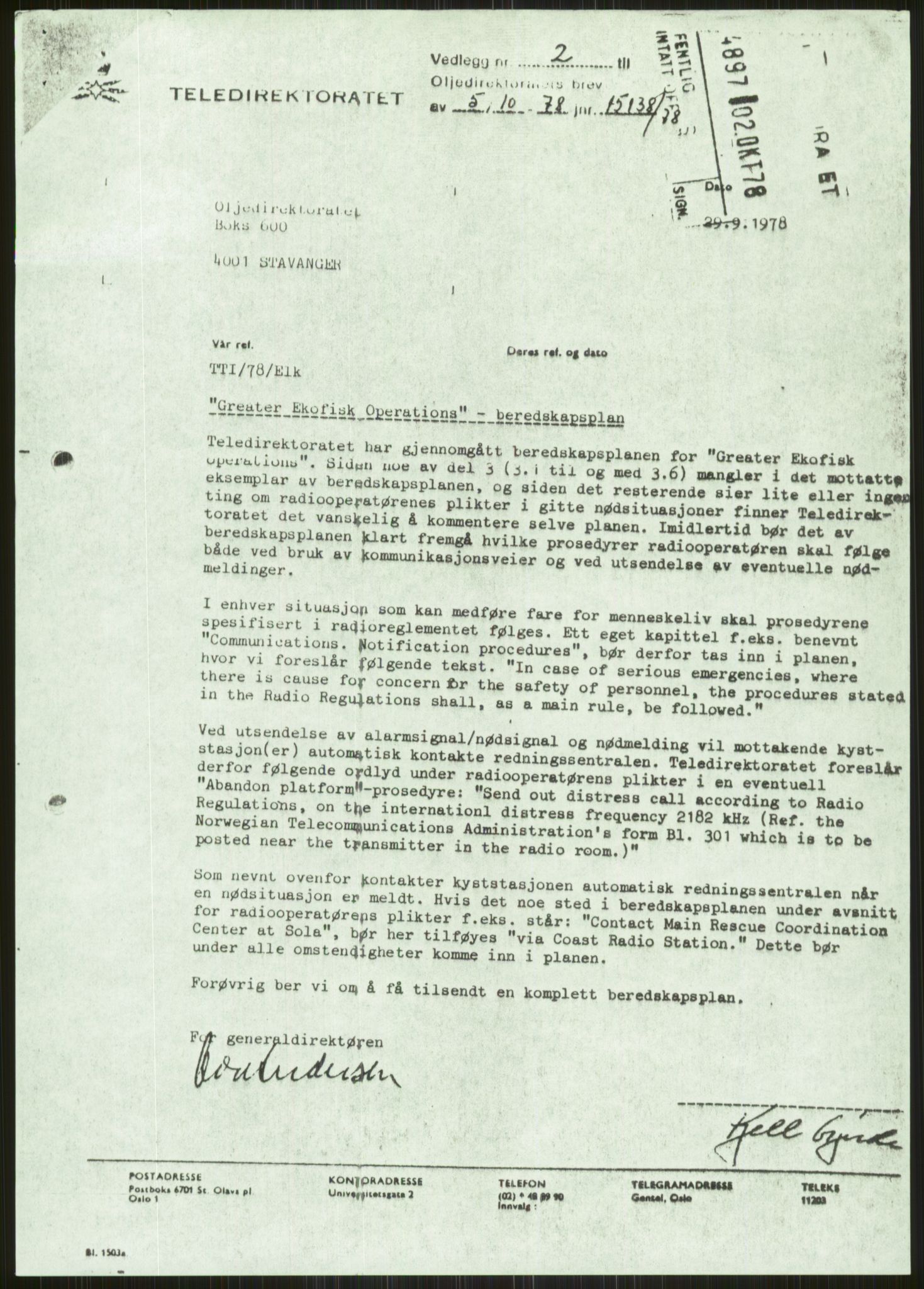 Justisdepartementet, Granskningskommisjonen ved Alexander Kielland-ulykken 27.3.1980, AV/RA-S-1165/D/L0010: E CFEM (E20-E35 av 35)/G Oljedirektoratet (Doku.liste + G1-G3, G6-G8 av 8), 1980-1981, s. 676