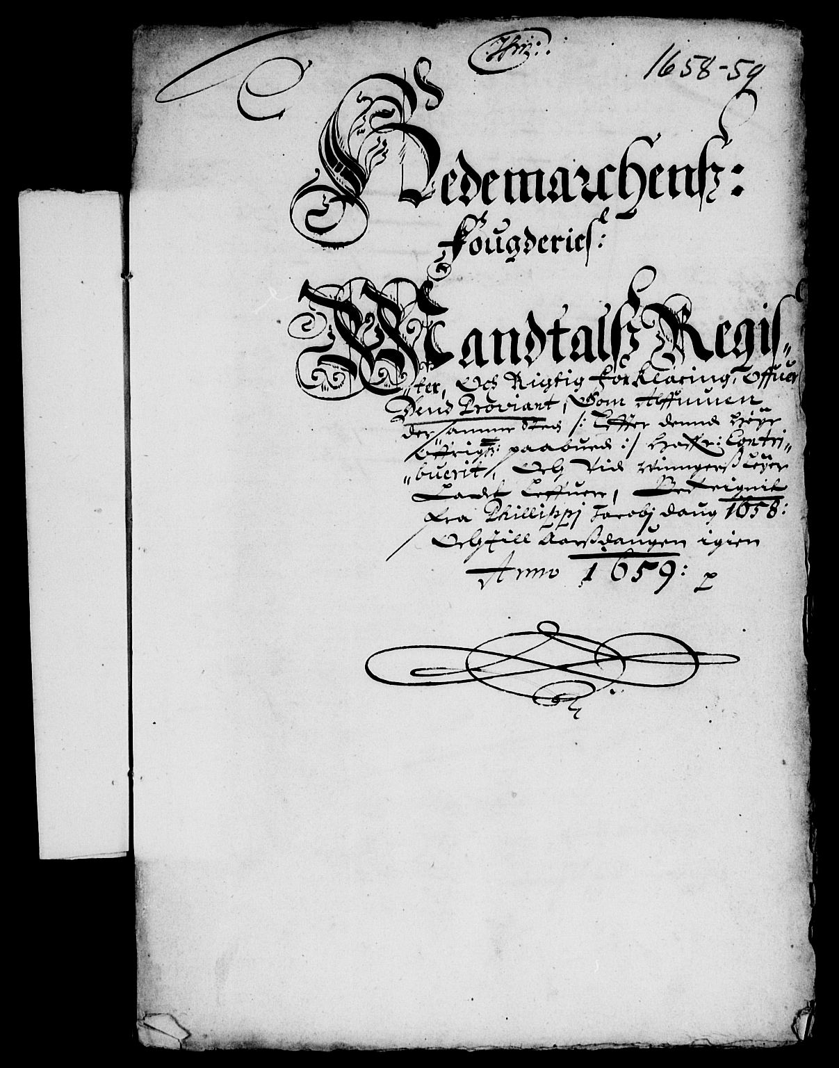 Rentekammeret inntil 1814, Reviderte regnskaper, Lensregnskaper, AV/RA-EA-5023/R/Rb/Rba/L0249: Akershus len, 1658-1659