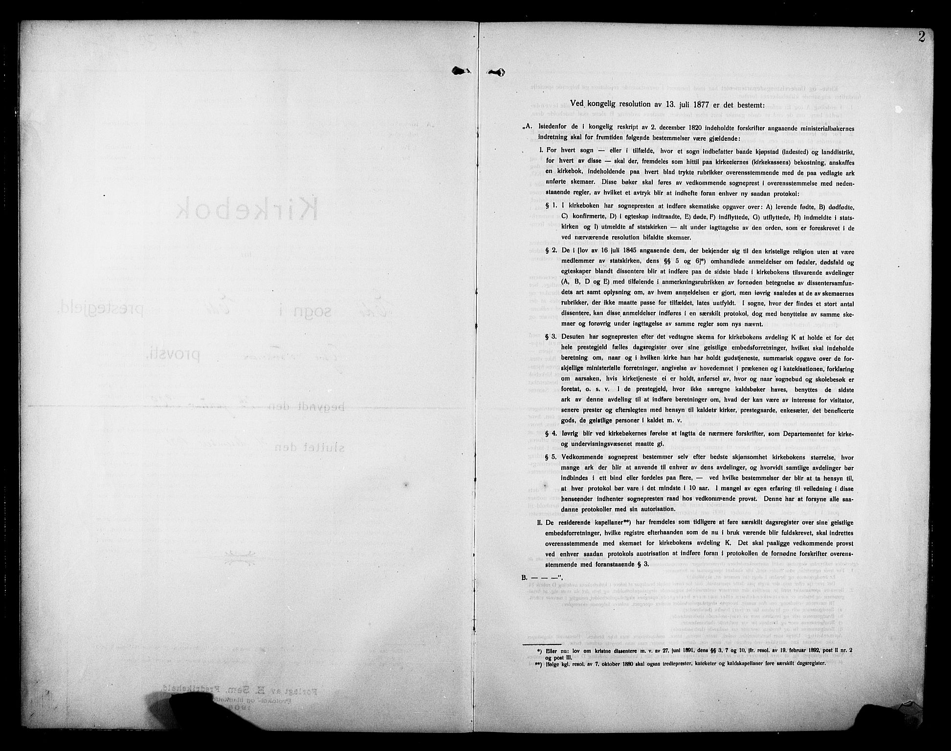 Ministerialprotokoller, klokkerbøker og fødselsregistre - Møre og Romsdal, SAT/A-1454/581/L0943: Klokkerbok nr. 581C01, 1909-1931, s. 2