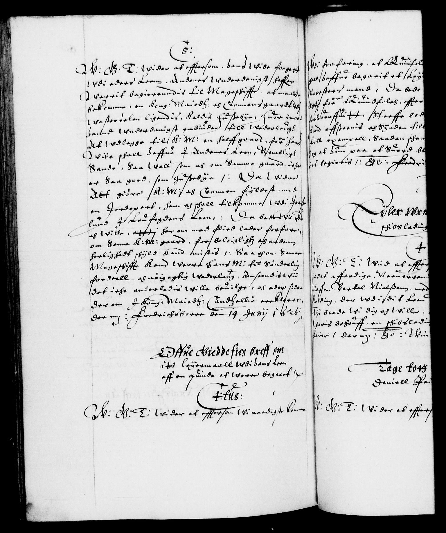 Danske Kanselli 1572-1799, AV/RA-EA-3023/F/Fc/Fca/Fcab/L0004: Norske tegnelser (mikrofilm), 1617-1627, s. 510b