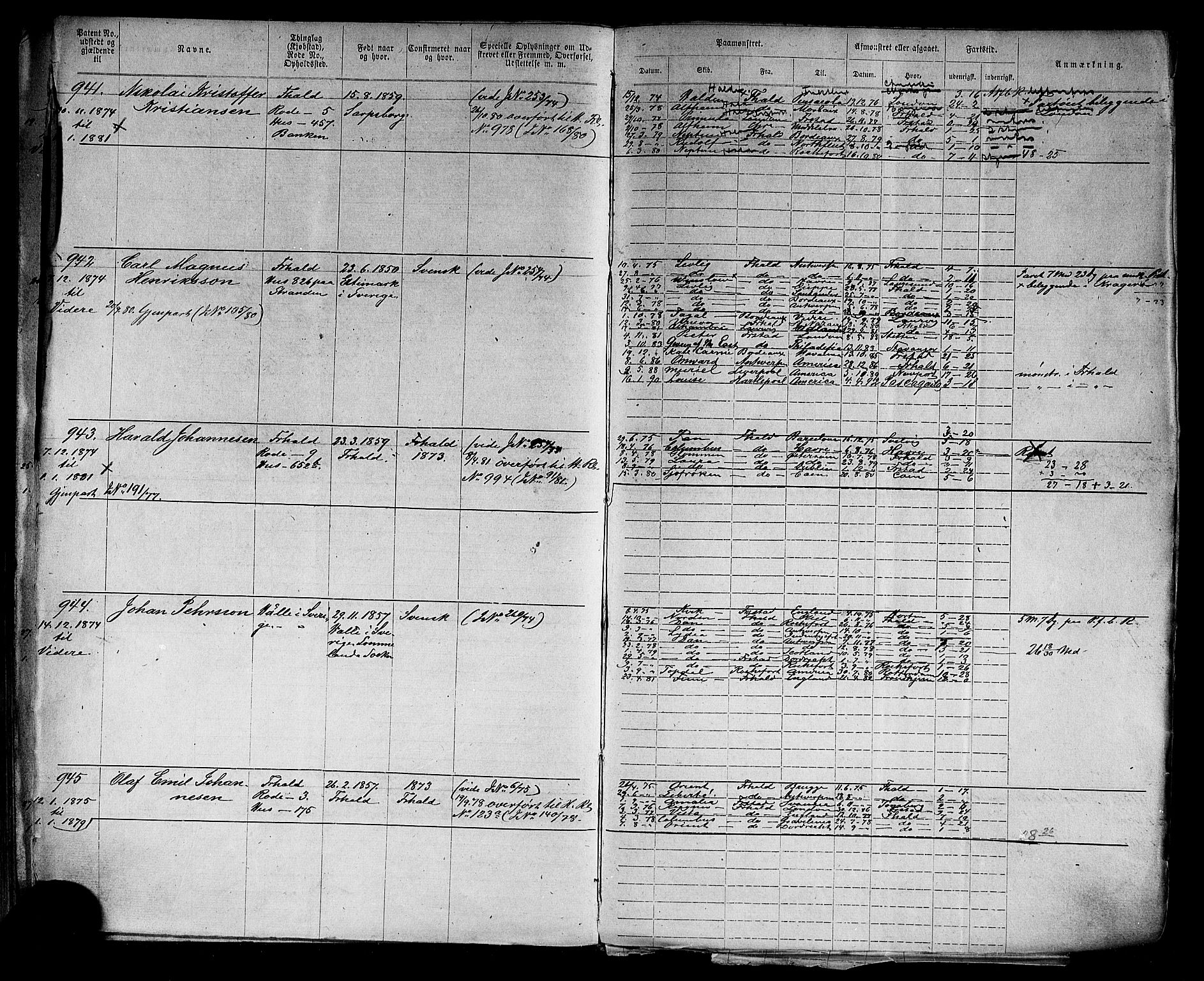 Halden mønstringskontor, AV/SAO-A-10569a/F/Fc/Fca/L0002: Annotasjonsrulle, 1868-1875, s. 211