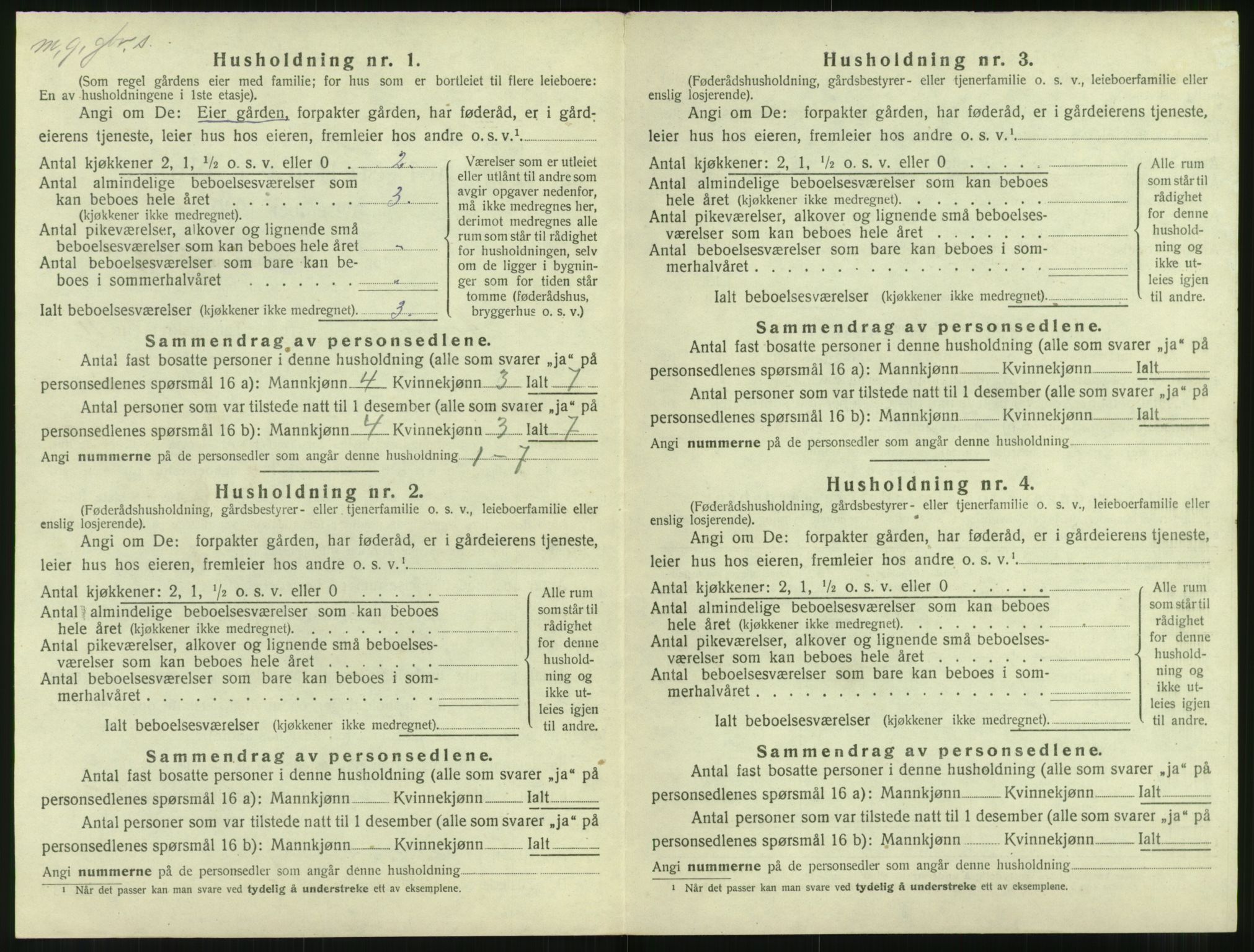 SAT, Folketelling 1920 for 1545 Aukra herred, 1920, s. 700