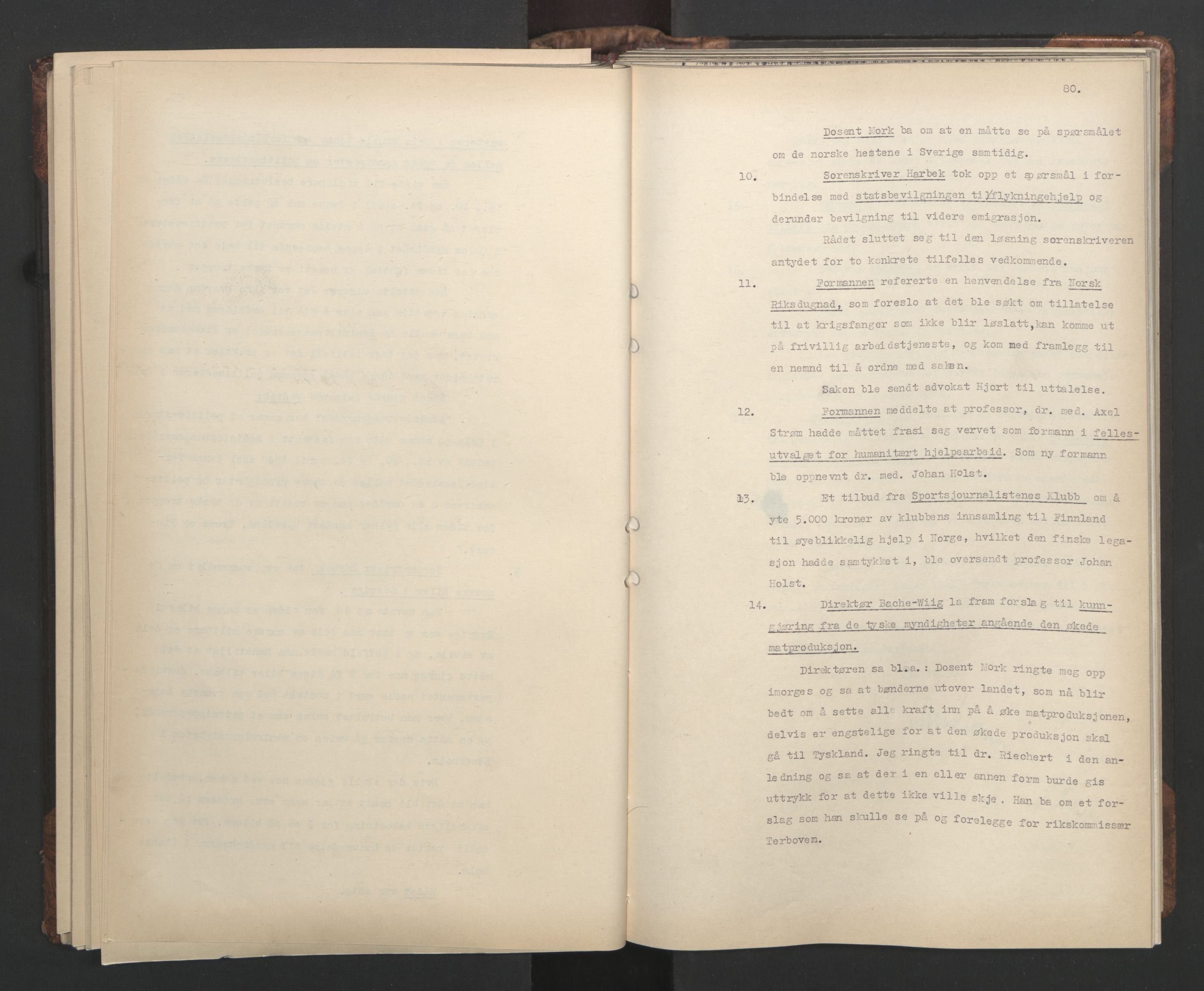 Administrasjonsrådet, AV/RA-S-1004/A/L0001: Møteprotokoll med tillegg 15/4-25/9, 1940, s. 80
