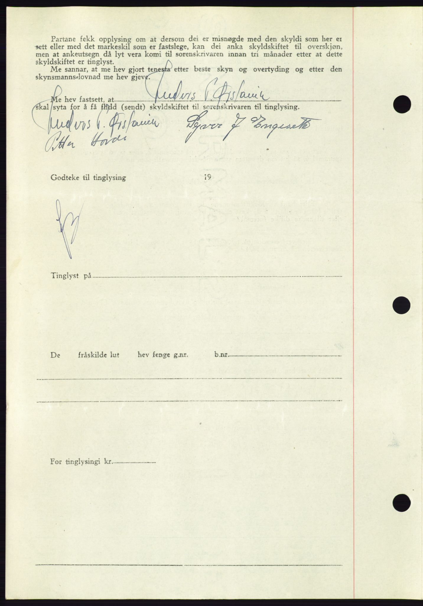 Søre Sunnmøre sorenskriveri, AV/SAT-A-4122/1/2/2C/L0082: Pantebok nr. 8A, 1948-1948, Dagboknr: 824/1948