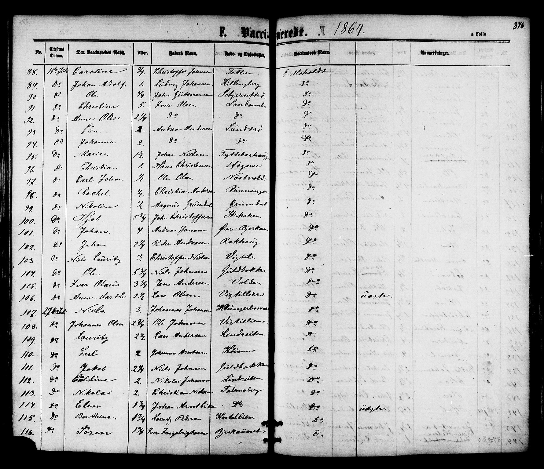 Ministerialprotokoller, klokkerbøker og fødselsregistre - Nord-Trøndelag, AV/SAT-A-1458/701/L0009: Ministerialbok nr. 701A09 /1, 1864-1882, s. 376