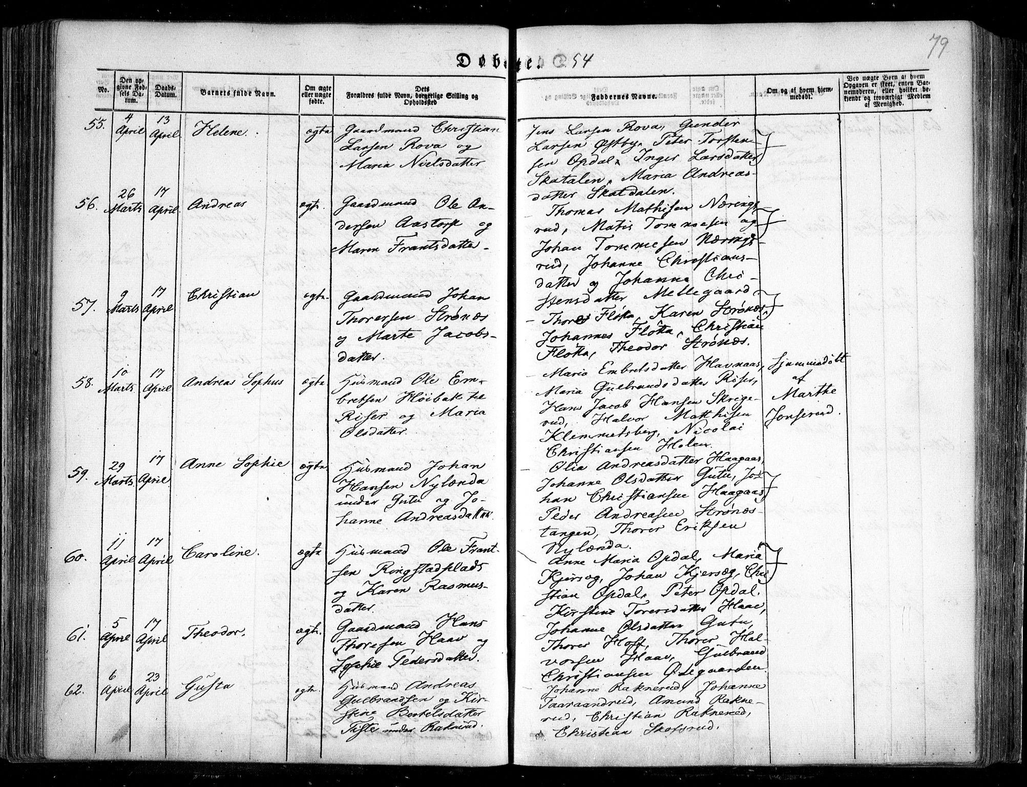 Trøgstad prestekontor Kirkebøker, AV/SAO-A-10925/F/Fa/L0007: Ministerialbok nr. I 7, 1845-1854, s. 79