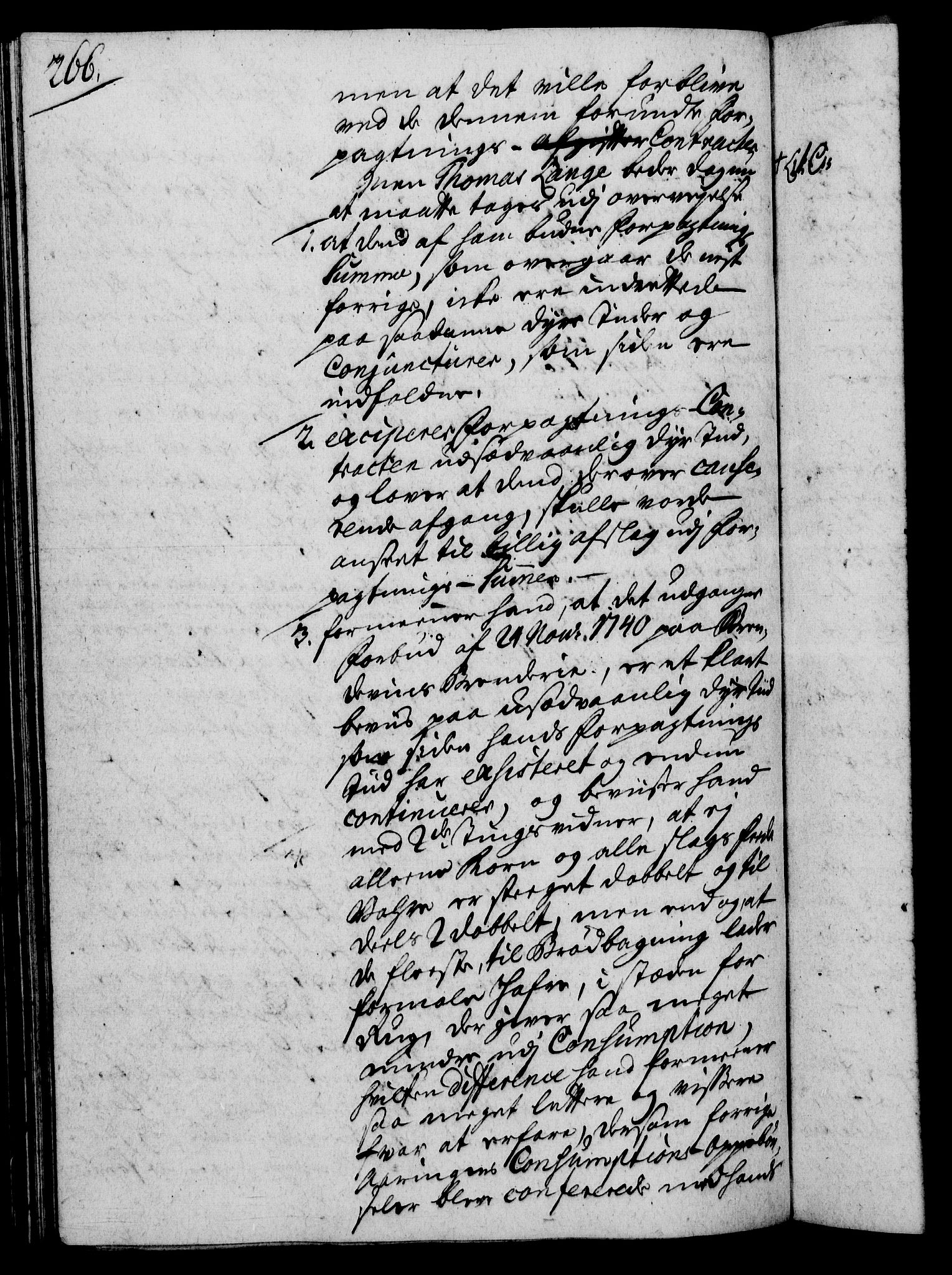 Rentekammeret, Kammerkanselliet, RA/EA-3111/G/Gh/Gha/L0023: Norsk ekstraktmemorialprotokoll (merket RK 53.68), 1741-1742, s. 266