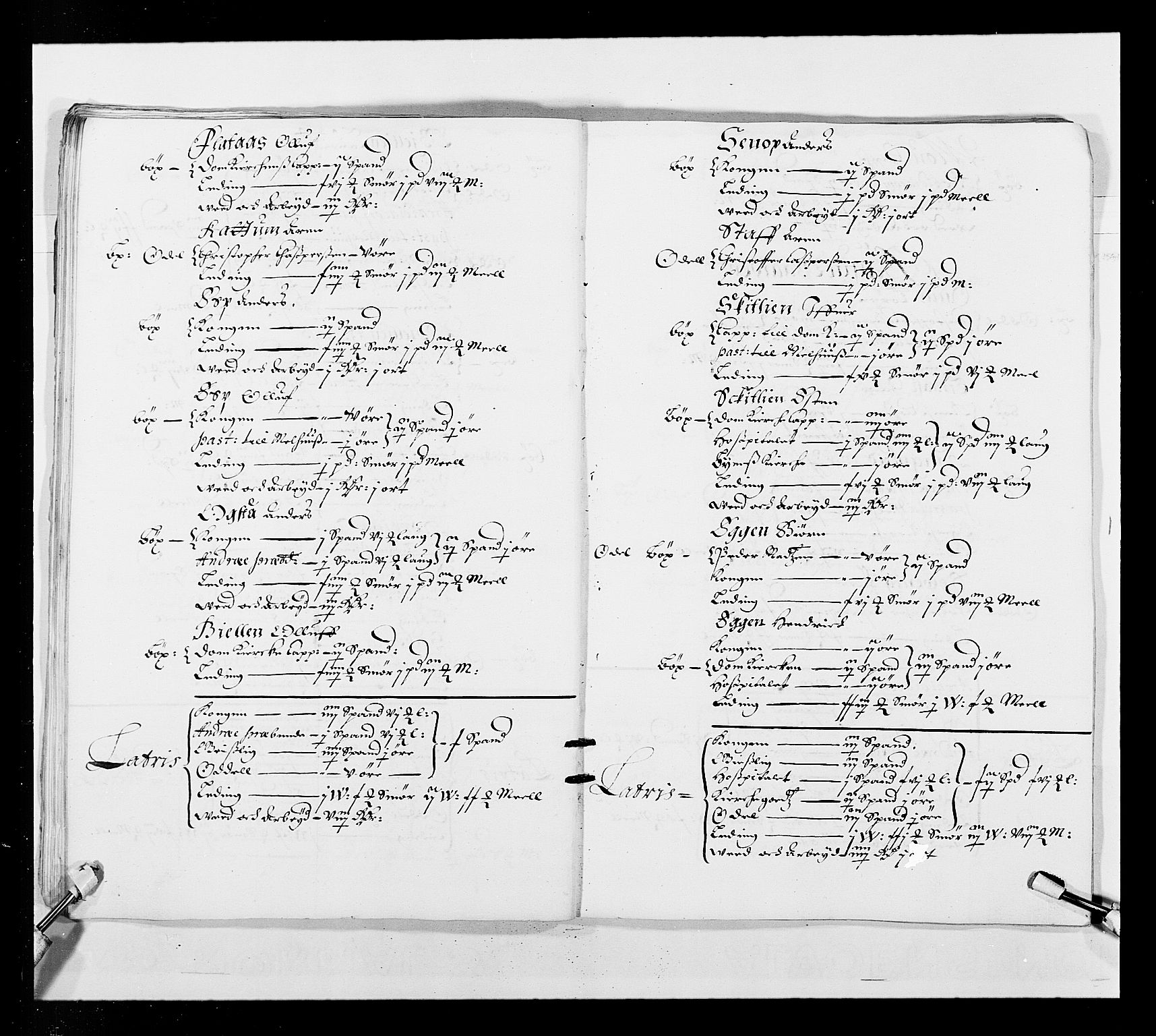 Stattholderembetet 1572-1771, AV/RA-EA-2870/Ek/L0033b/0001: Jordebøker 1662-1720: / Matrikler for Strinda, Selbu, Orkdal, Stjørdal, Gauldal og Fosen, 1670-1671, s. 29