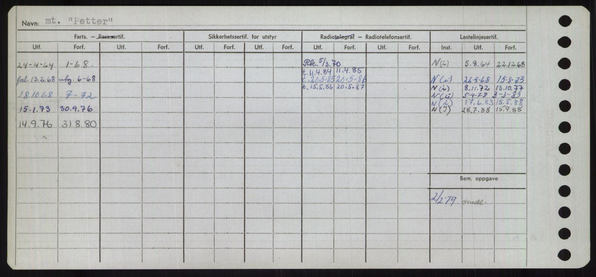 Sjøfartsdirektoratet med forløpere, Skipsmålingen, RA/S-1627/H/Ha/L0004/0002: Fartøy, Mas-R / Fartøy, Odin-R, s. 298