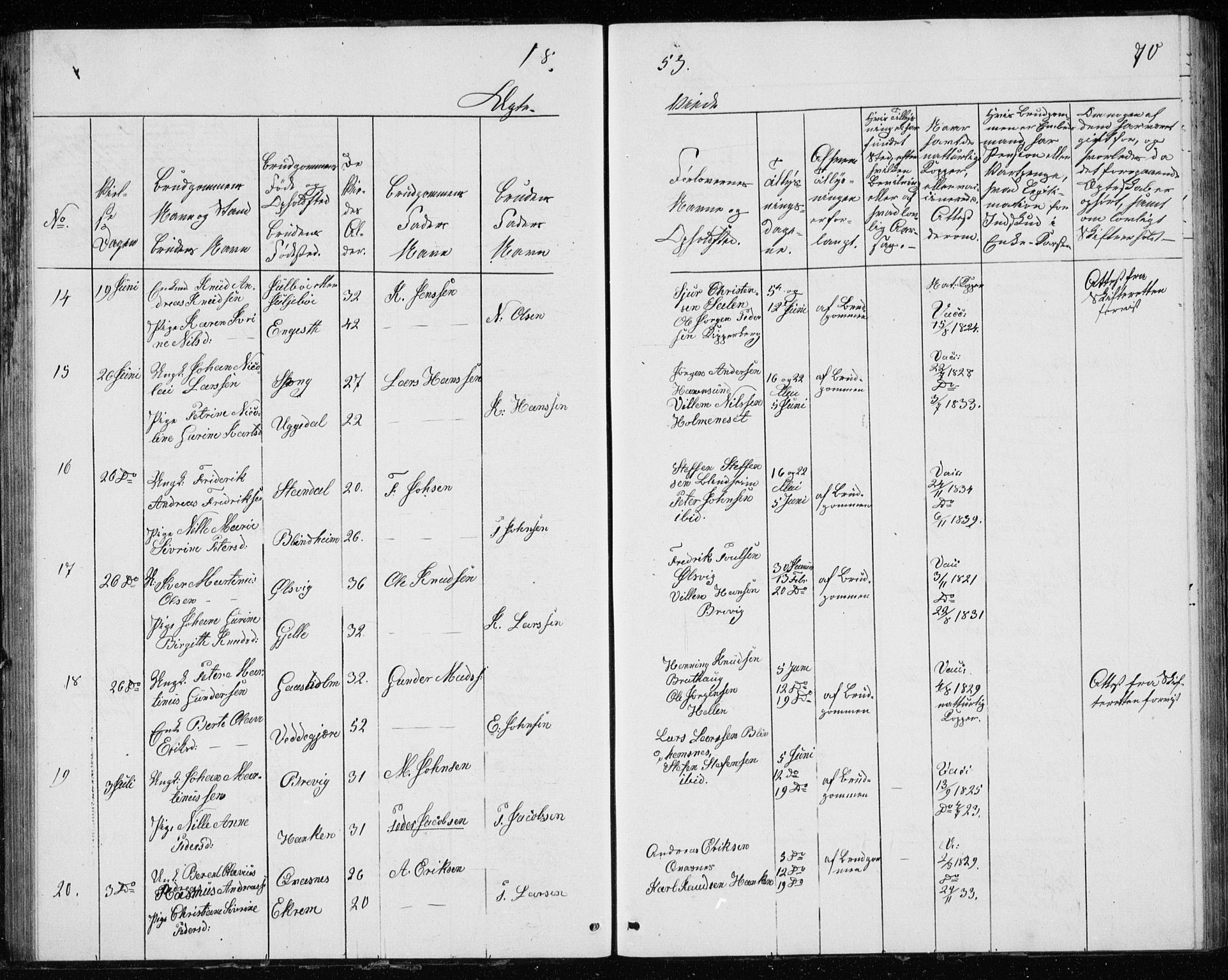 Ministerialprotokoller, klokkerbøker og fødselsregistre - Møre og Romsdal, AV/SAT-A-1454/528/L0416: Residerende kapellans bok nr. 528B04, 1853-1857, s. 70