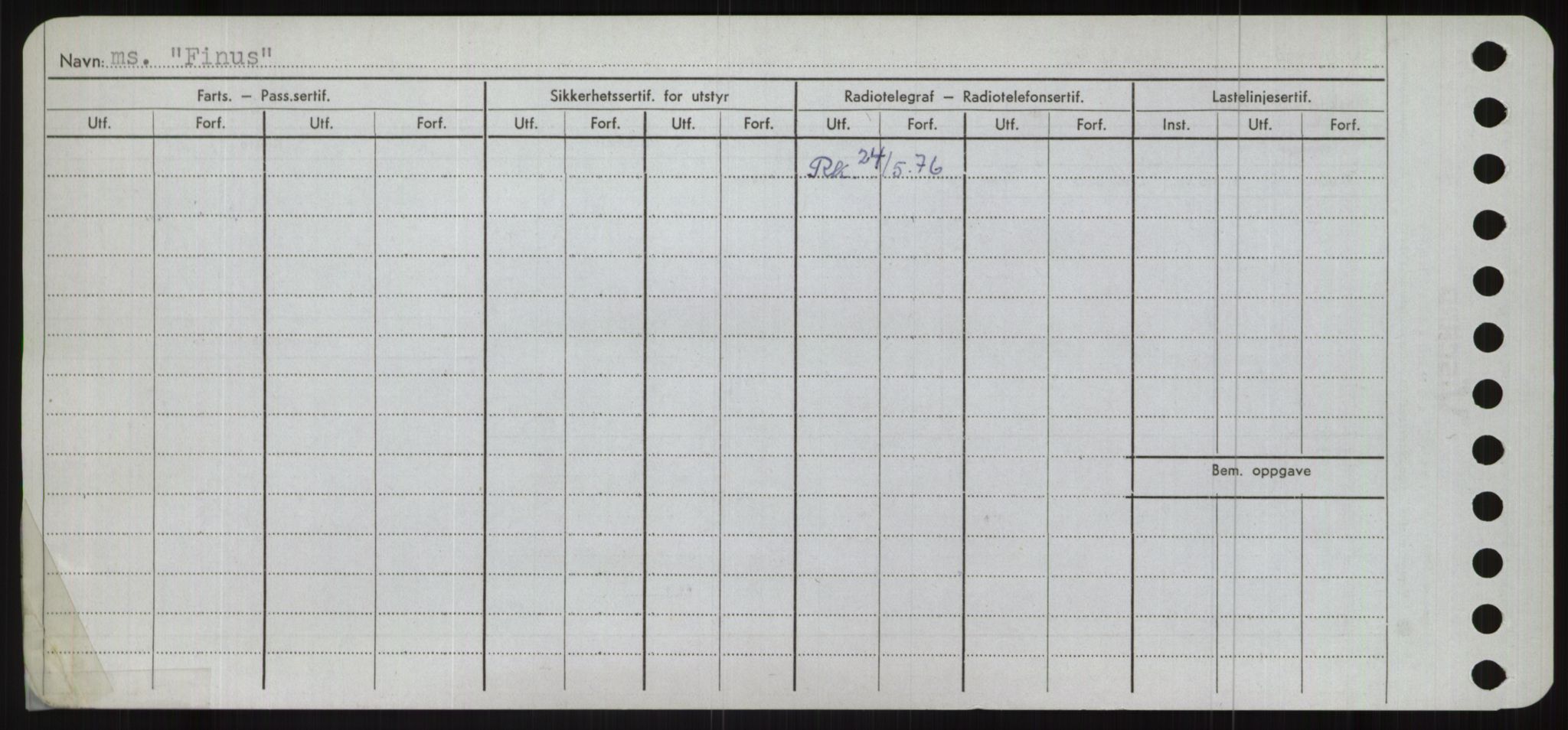 Sjøfartsdirektoratet med forløpere, Skipsmålingen, RA/S-1627/H/Ha/L0002/0001: Fartøy, Eik-Hill / Fartøy, Eik-F, s. 426