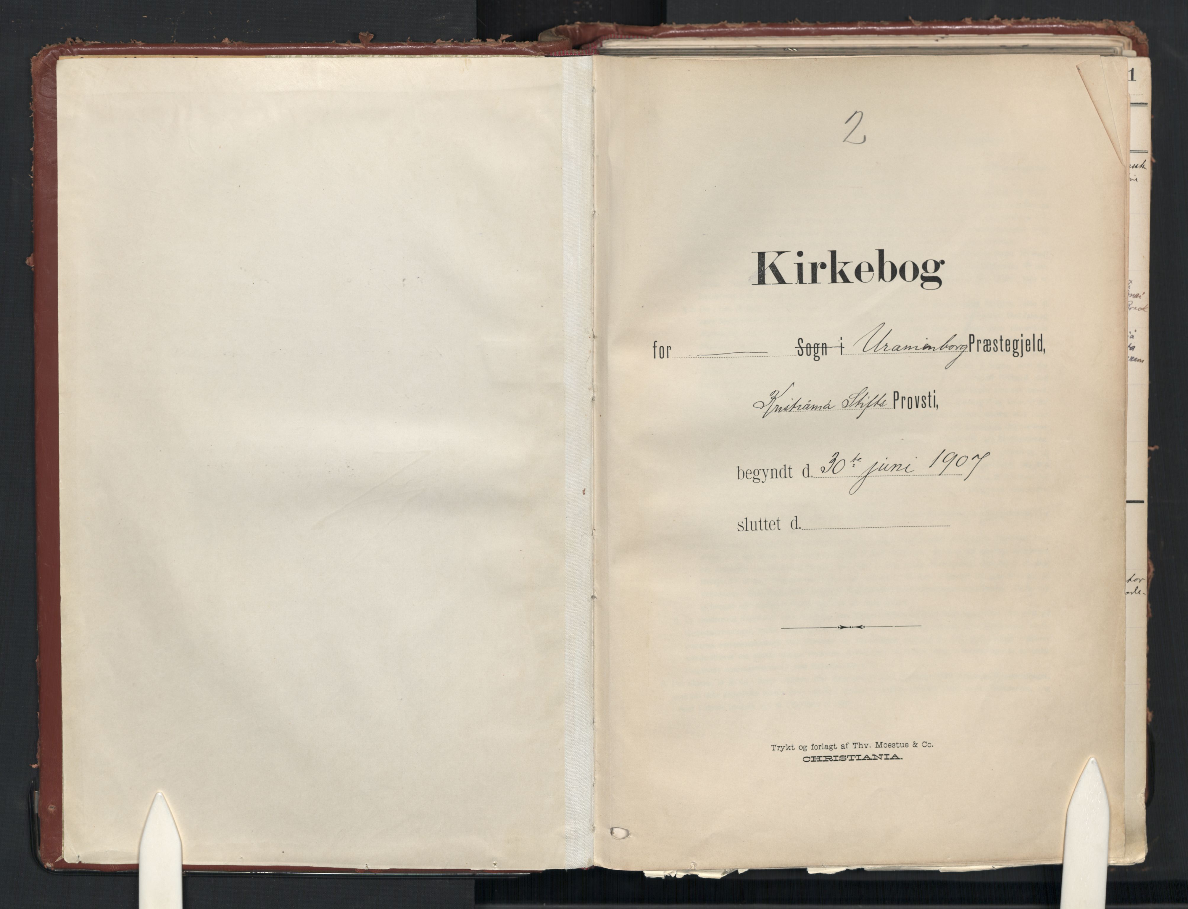 Uranienborg prestekontor Kirkebøker, AV/SAO-A-10877/F/Fa/L0010: Ministerialbok nr. 10, 1907-1928