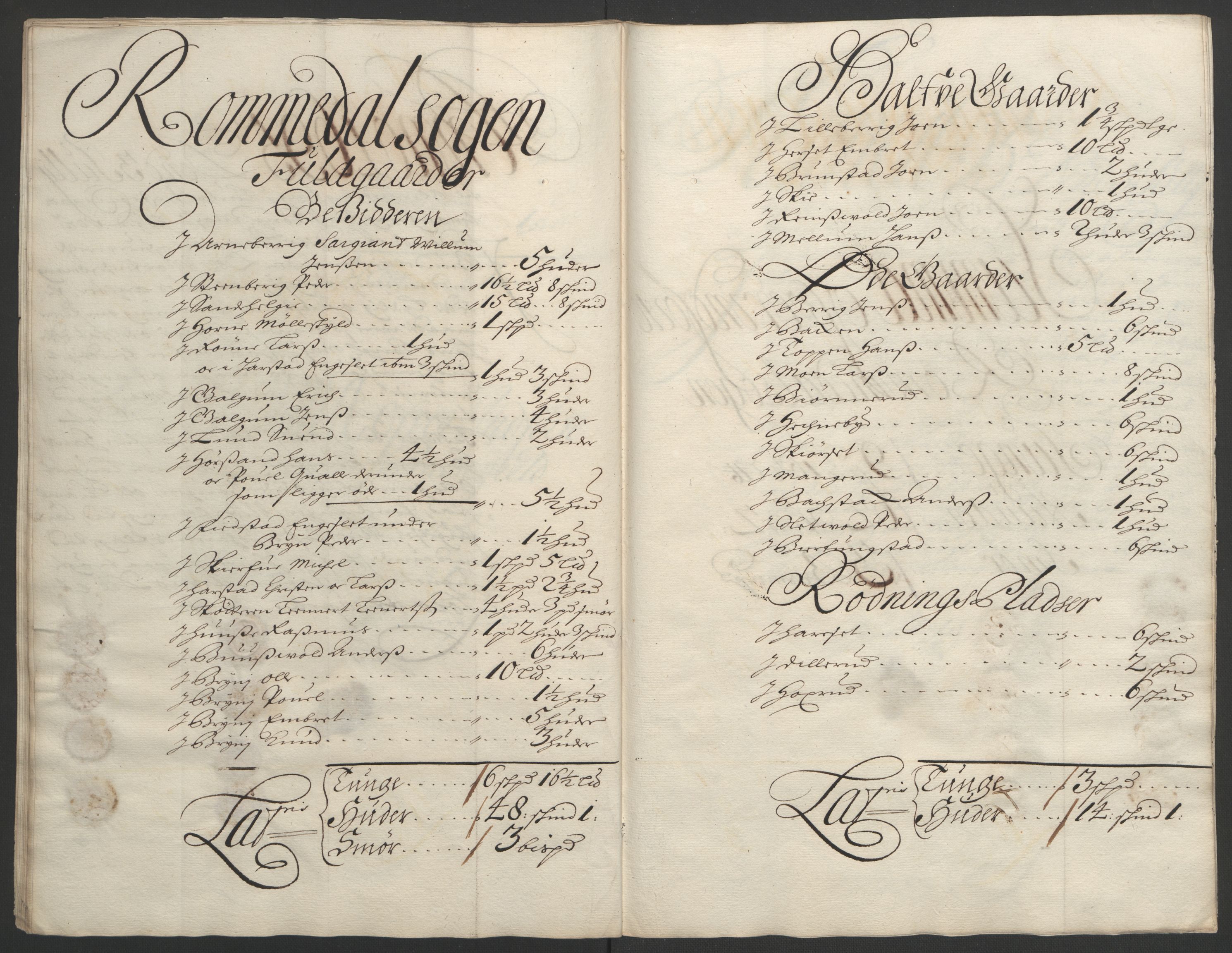 Rentekammeret inntil 1814, Reviderte regnskaper, Fogderegnskap, AV/RA-EA-4092/R16/L1036: Fogderegnskap Hedmark, 1695-1696, s. 211