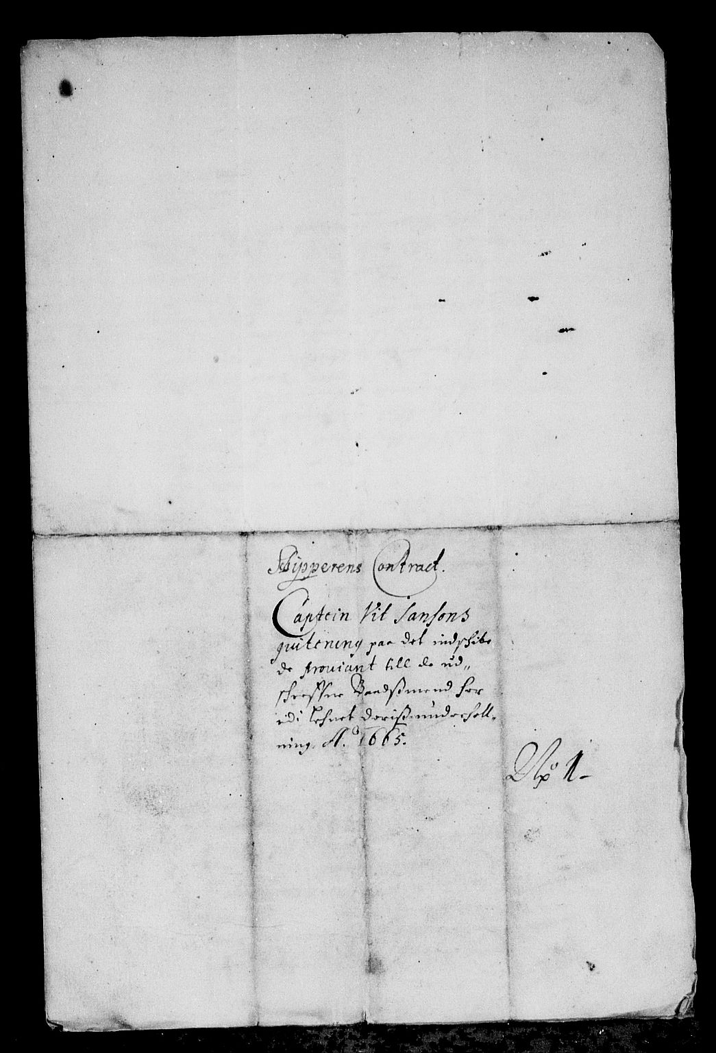 Rentekammeret inntil 1814, Reviderte regnskaper, Stiftamtstueregnskaper, Bergen stiftamt, AV/RA-EA-6043/R/Rc/L0018: Bergen stiftamt, 1665