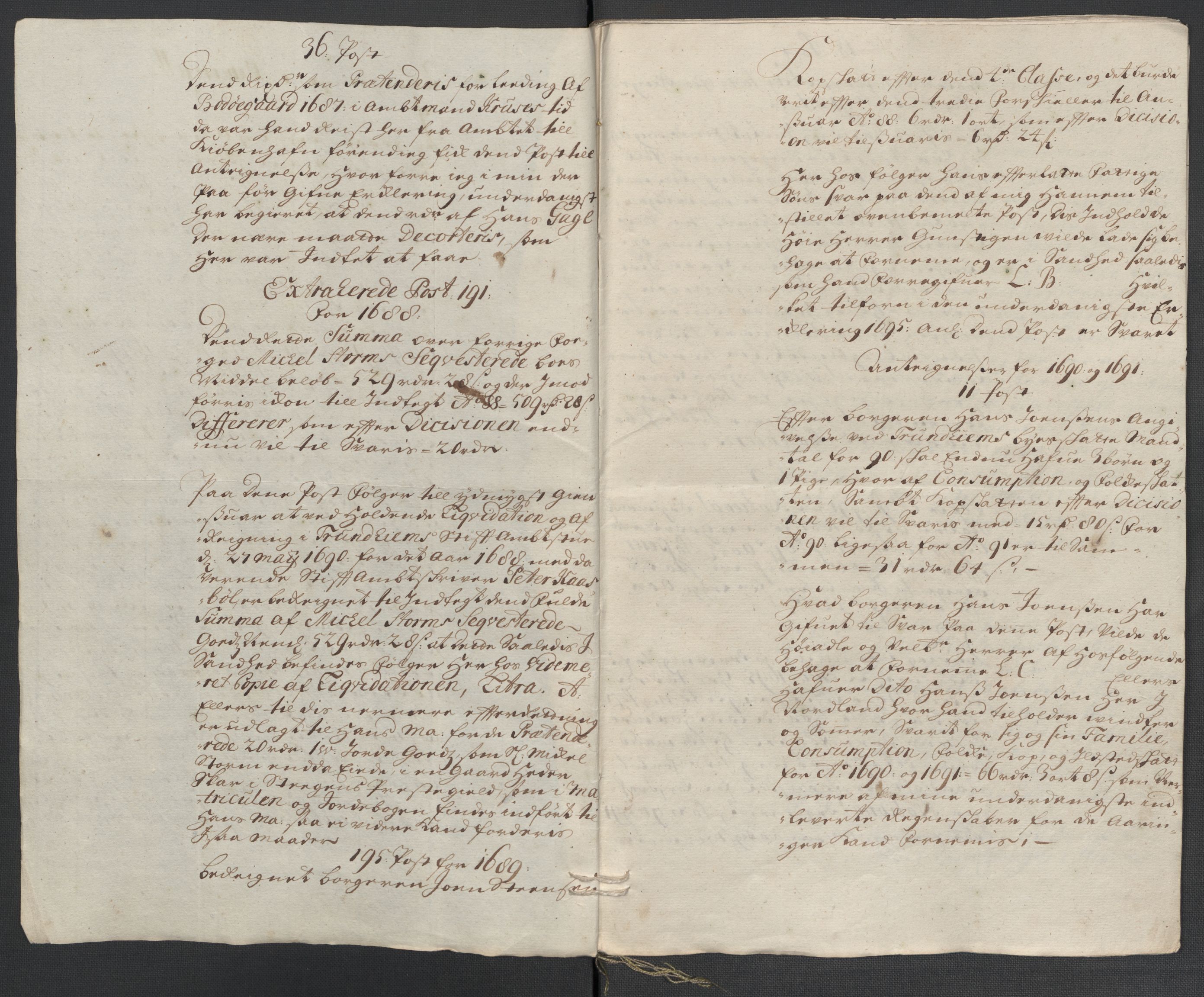 Rentekammeret inntil 1814, Reviderte regnskaper, Fogderegnskap, RA/EA-4092/R66/L4579: Fogderegnskap Salten, 1697-1700, s. 499