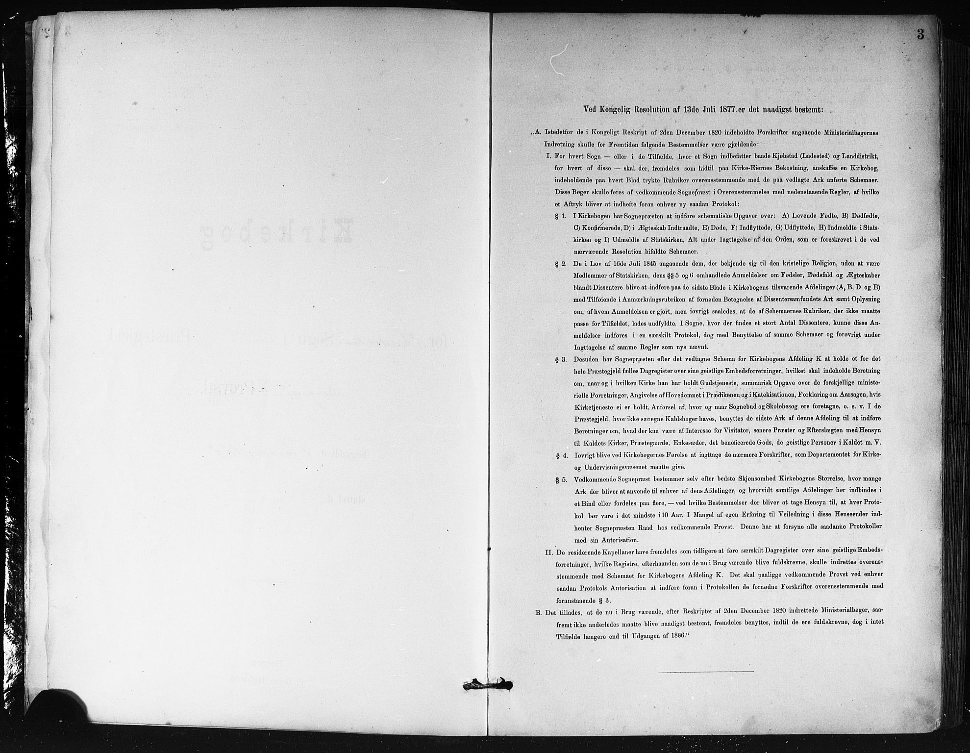 Sandviken Sokneprestembete, SAB/A-77601/H/Hb/L0002: Klokkerbok nr. A 3, 1888-1902, s. 3