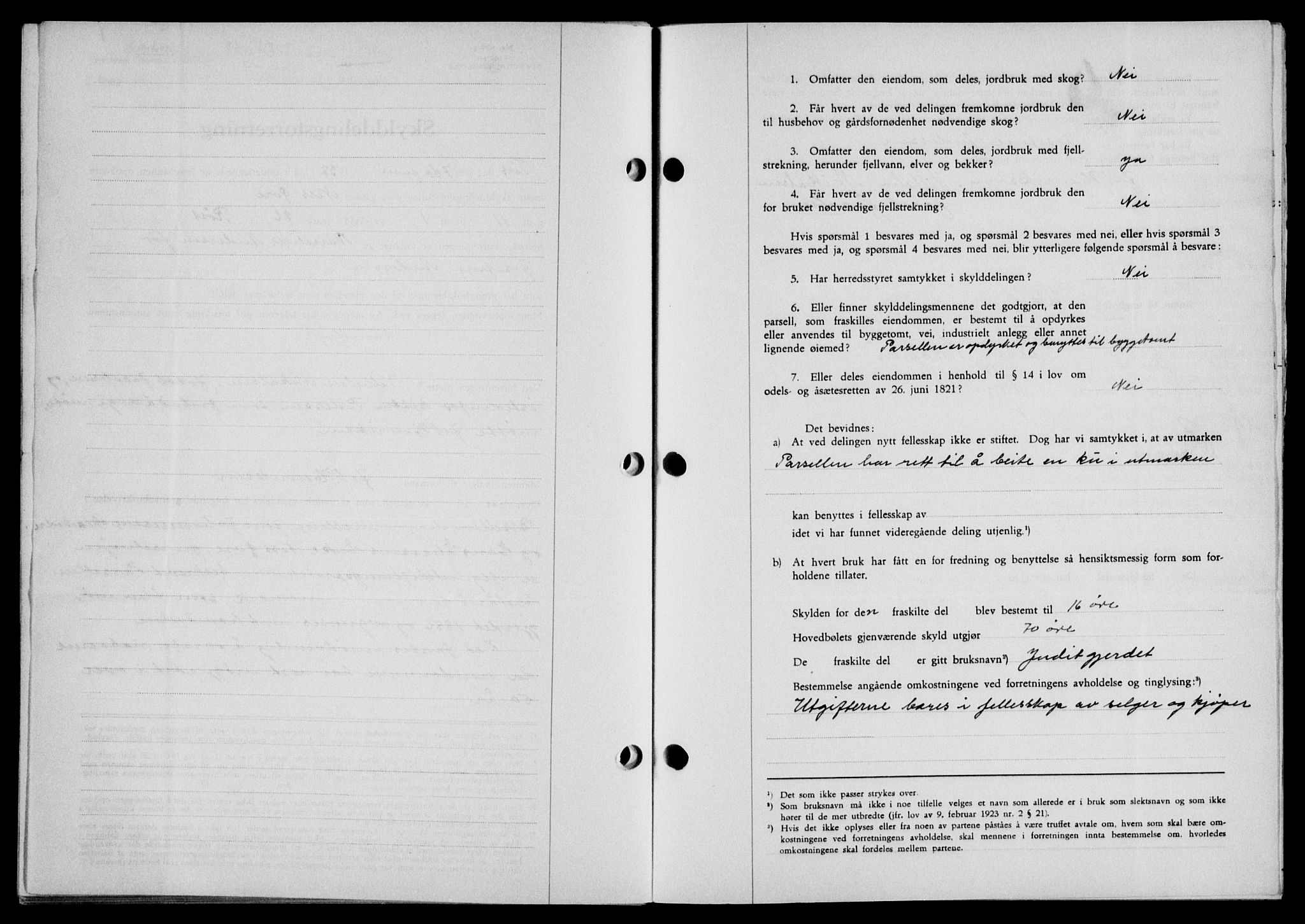 Lofoten sorenskriveri, SAT/A-0017/1/2/2C/L0004a: Pantebok nr. 4a, 1938-1938, Dagboknr: 2054/1938