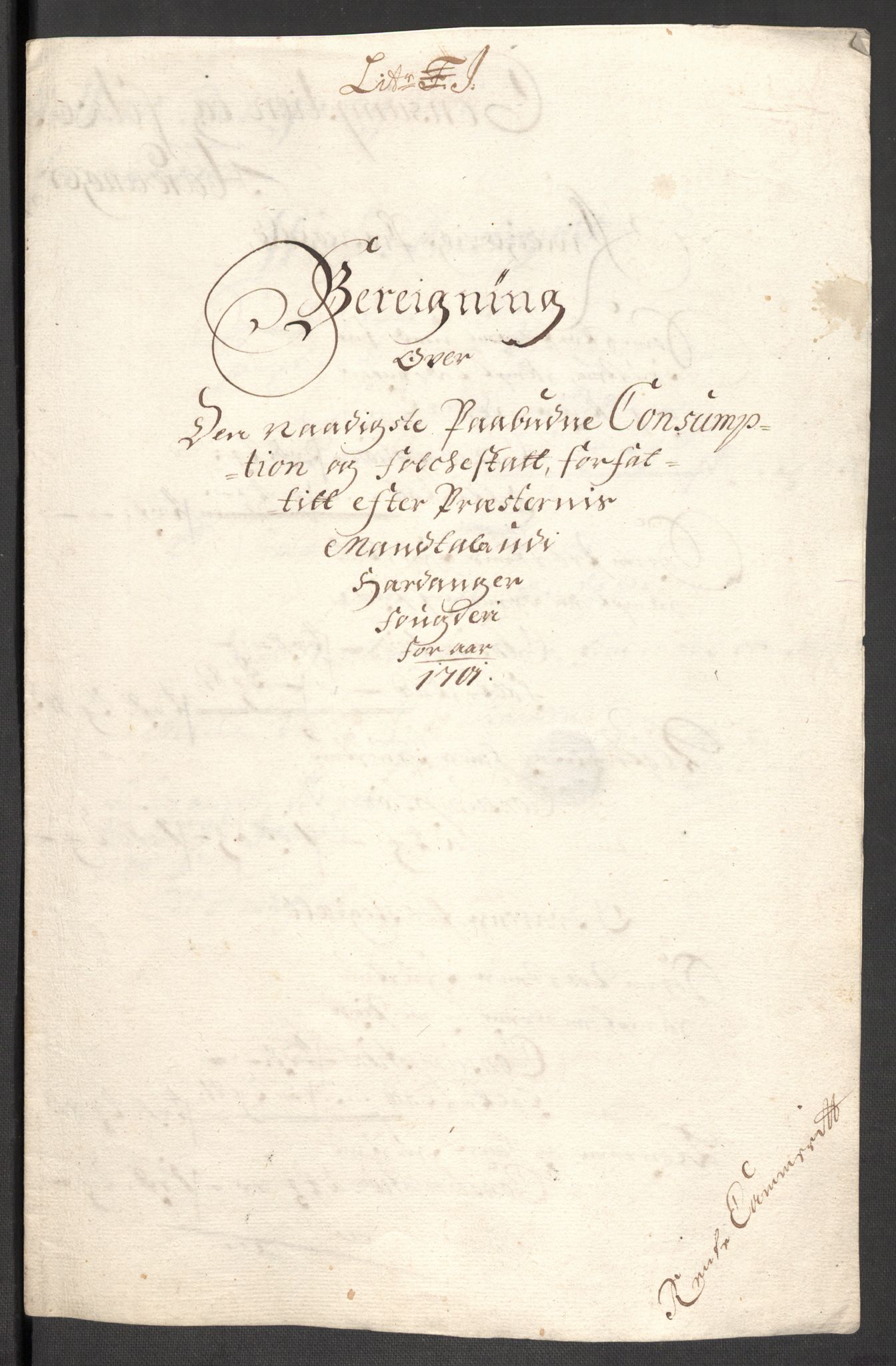 Rentekammeret inntil 1814, Reviderte regnskaper, Fogderegnskap, RA/EA-4092/R48/L2979: Fogderegnskap Sunnhordland og Hardanger, 1700-1701, s. 461