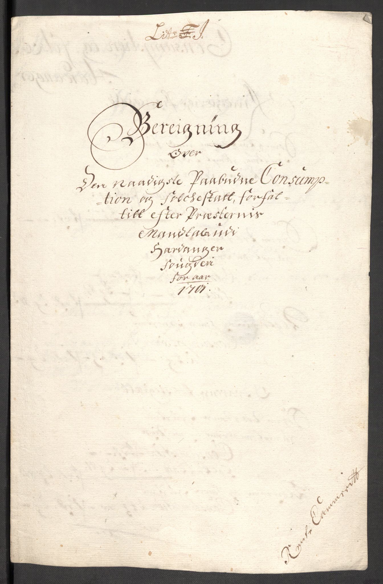 Rentekammeret inntil 1814, Reviderte regnskaper, Fogderegnskap, AV/RA-EA-4092/R48/L2979: Fogderegnskap Sunnhordland og Hardanger, 1700-1701, s. 461