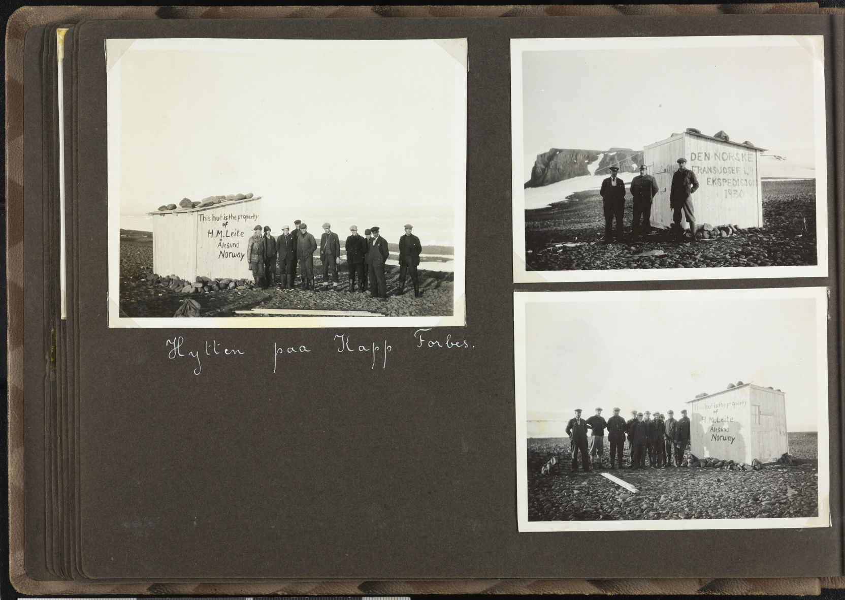 Sørensen, Adolf, AAKS/PA-2238/U/L0002: Fotoalbum fra Bratvaag-ekspedisjonen, 1930, s. 15