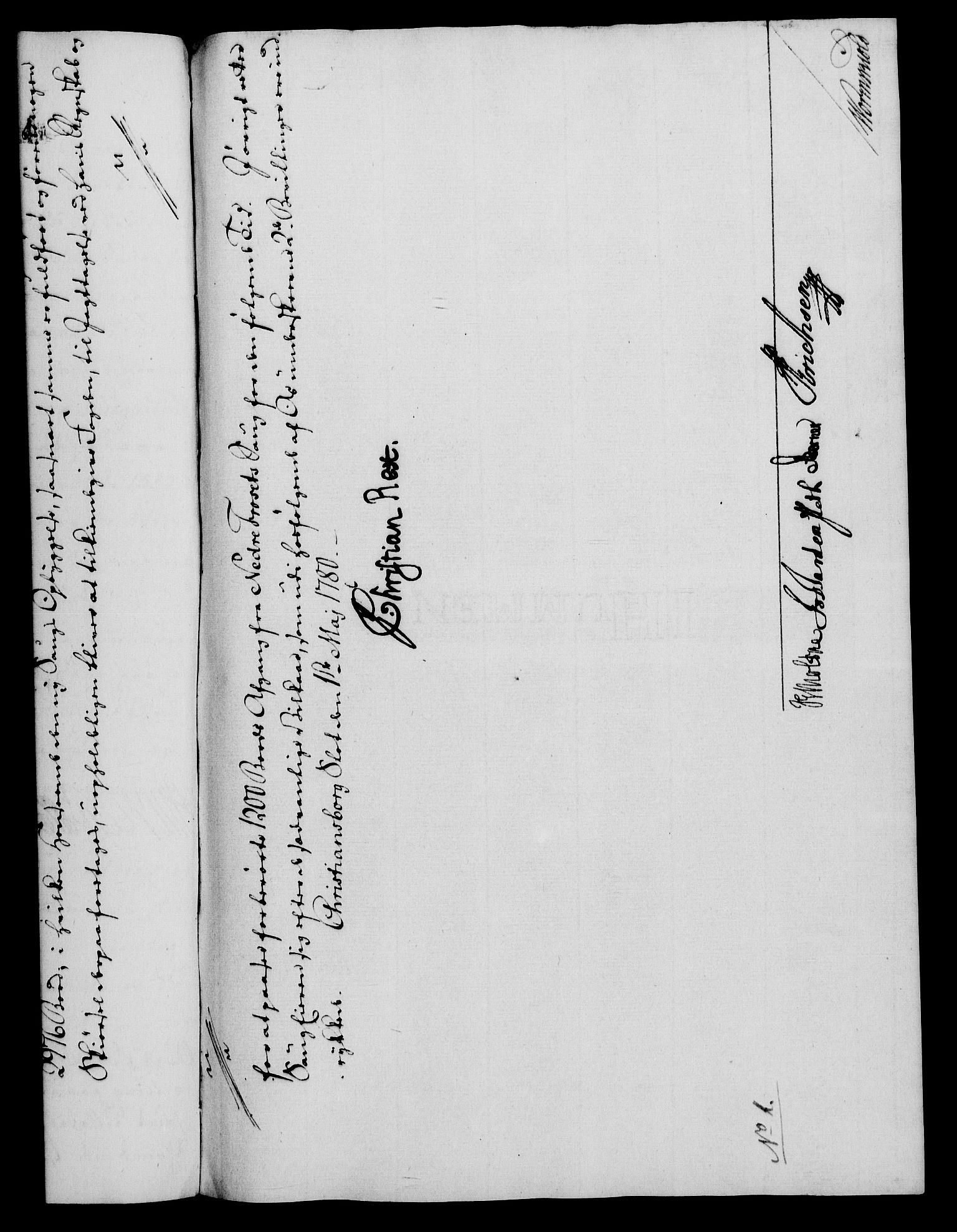Rentekammeret, Kammerkanselliet, AV/RA-EA-3111/G/Gf/Gfa/L0062: Norsk relasjons- og resolusjonsprotokoll (merket RK 52.62), 1780, s. 191