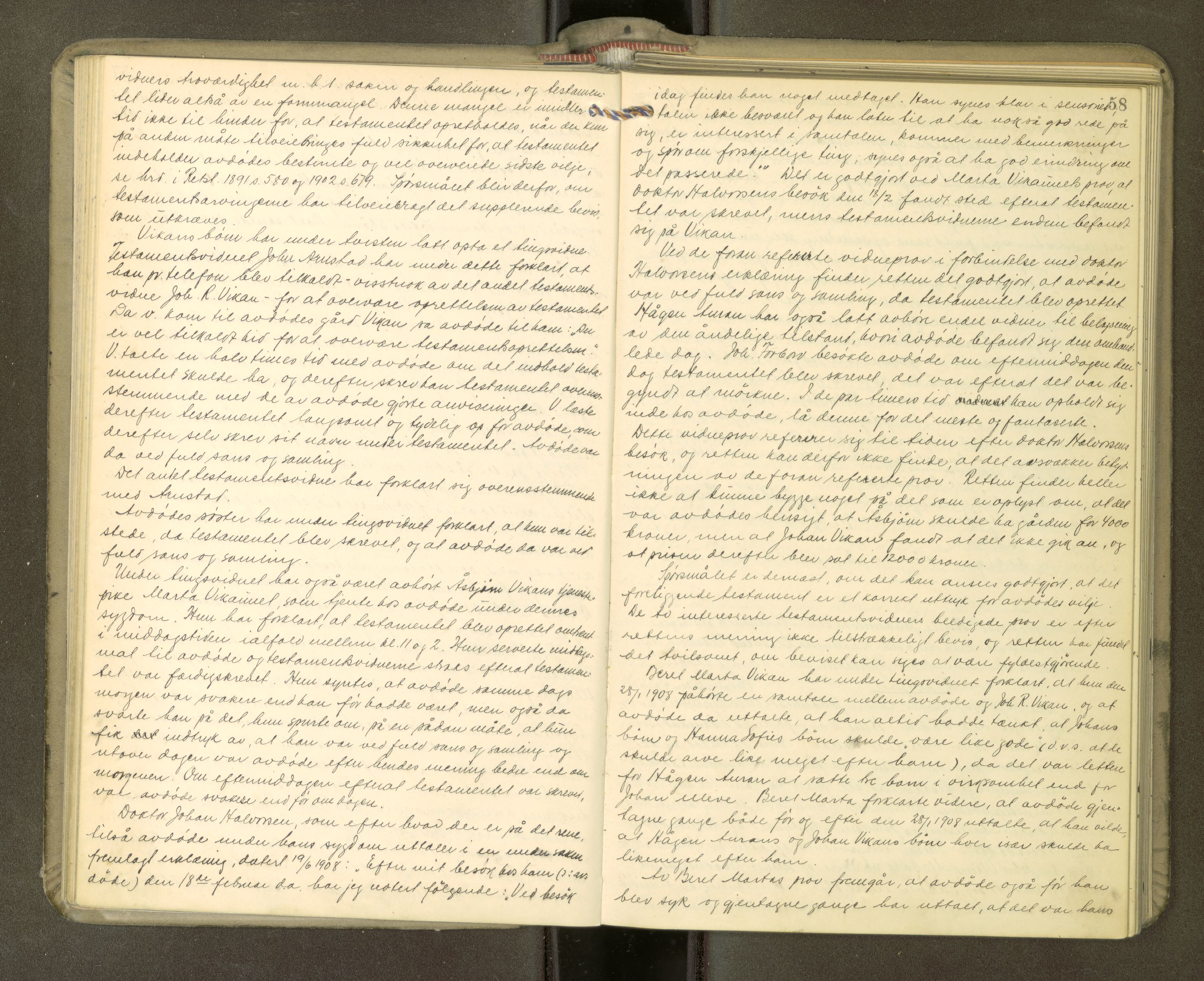 Stjør- og Verdal sorenskriveri, AV/SAT-A-4167/1/3/3B/L0011: Skifteforhandlingsprotokoll, 1909-1912, s. 58