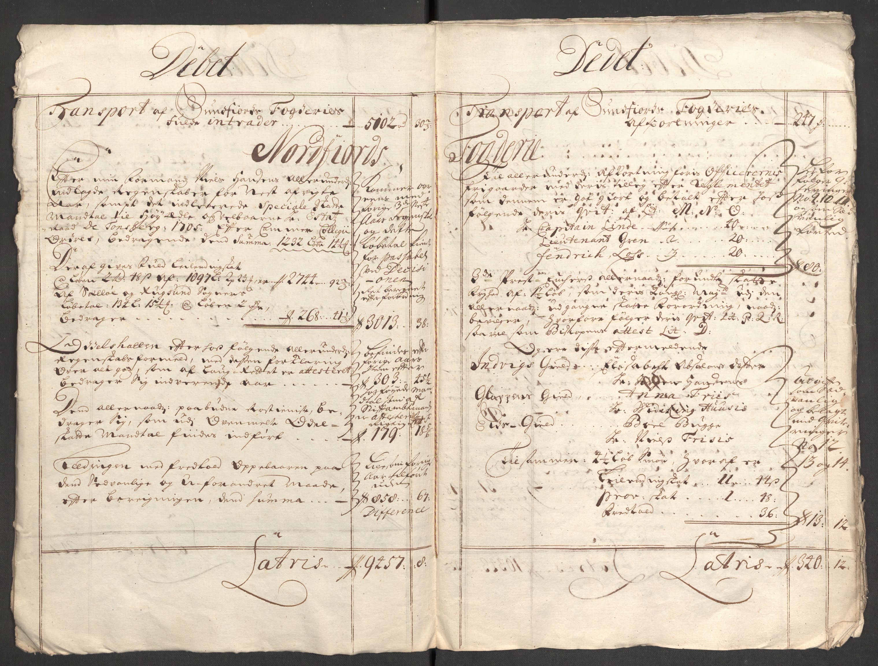 Rentekammeret inntil 1814, Reviderte regnskaper, Fogderegnskap, AV/RA-EA-4092/R53/L3431: Fogderegnskap Sunn- og Nordfjord, 1708, s. 9