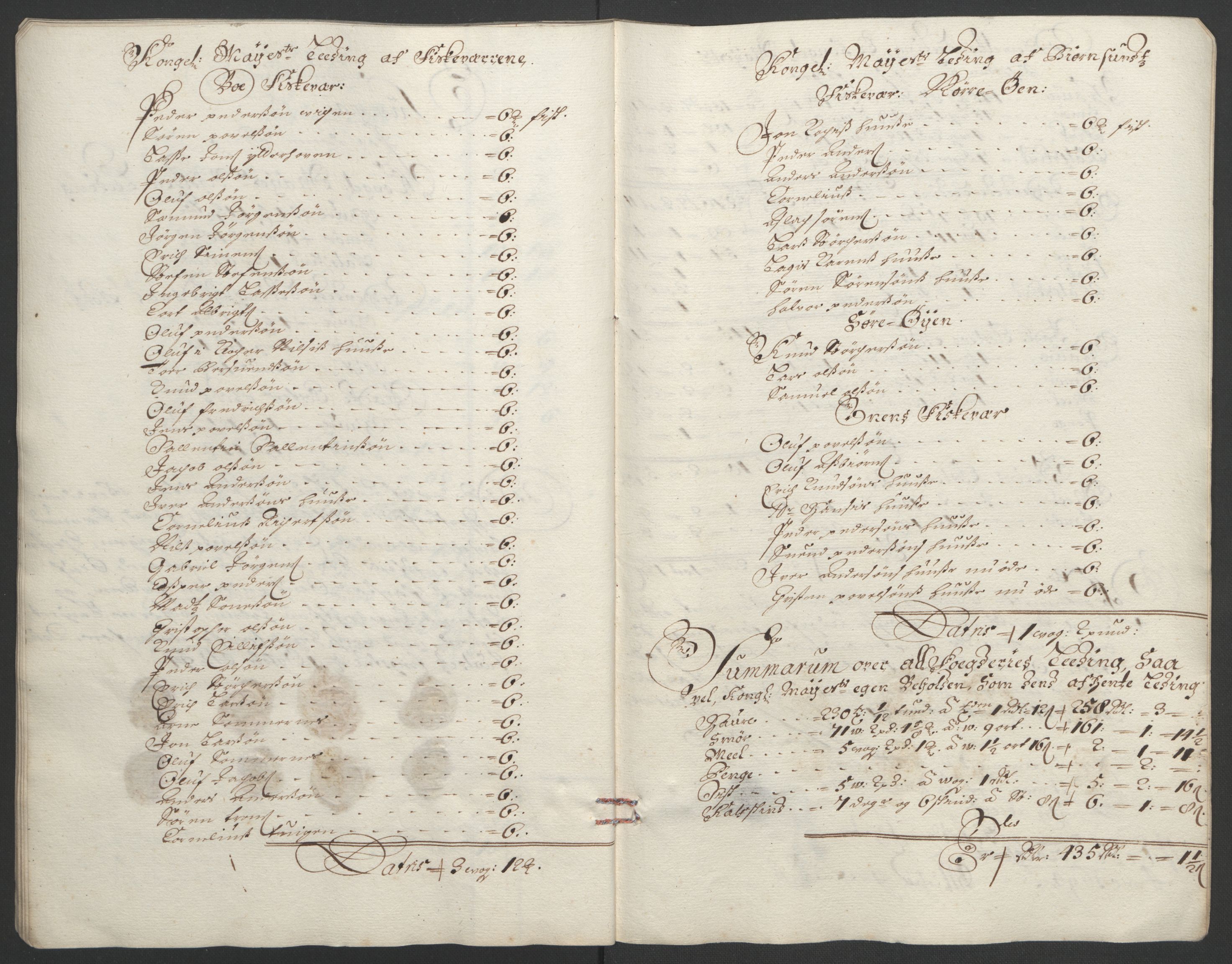 Rentekammeret inntil 1814, Reviderte regnskaper, Fogderegnskap, RA/EA-4092/R55/L3651: Fogderegnskap Romsdal, 1693-1694, s. 280