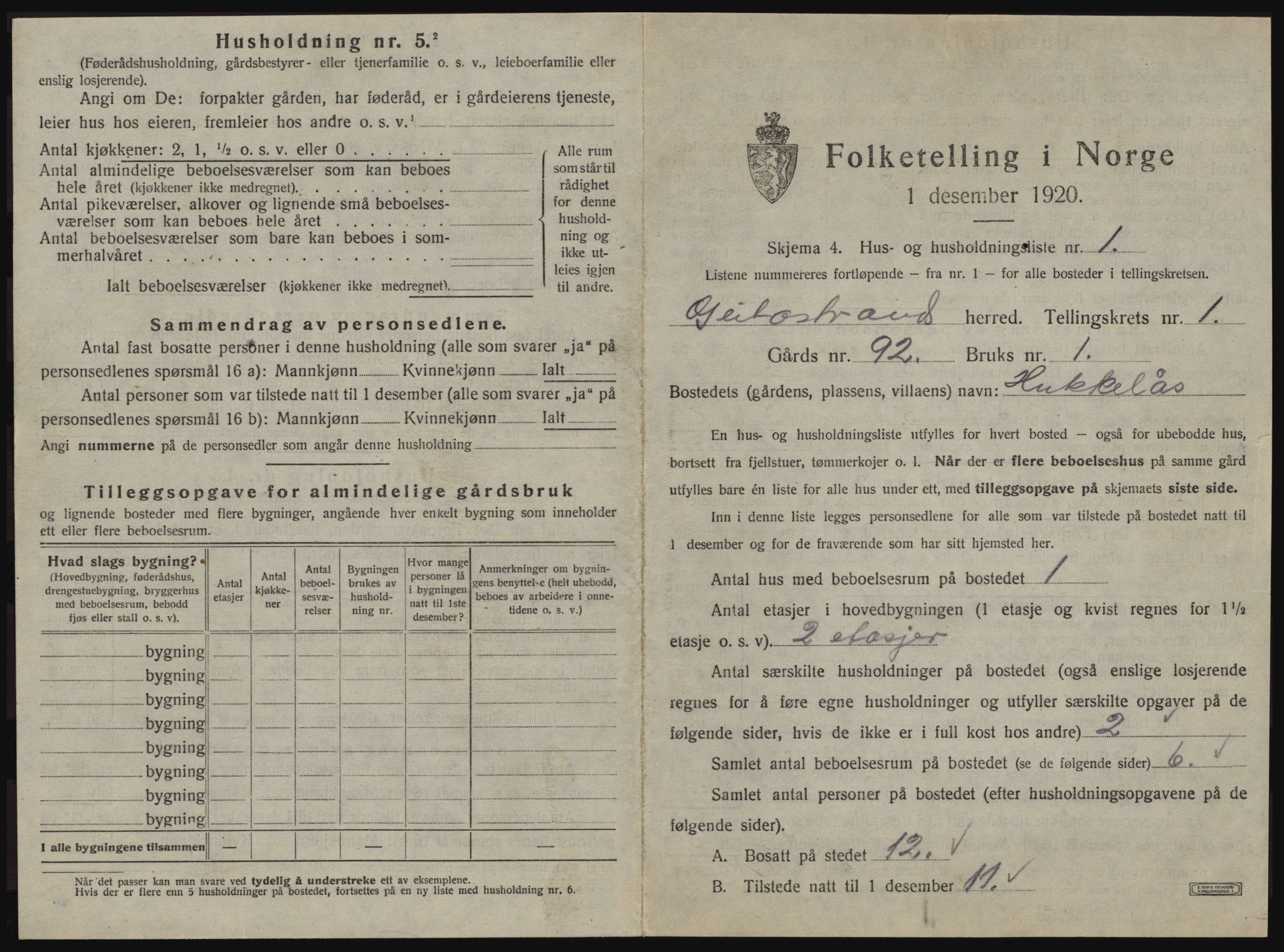 SAT, Folketelling 1920 for 1659 Geitastrand herred, 1920, s. 23