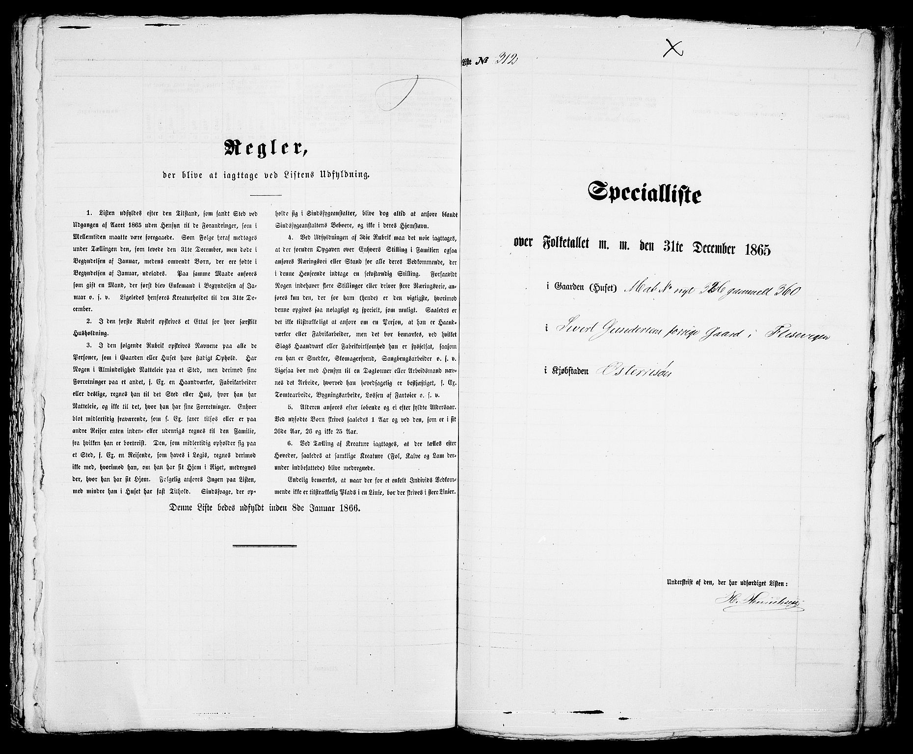 RA, Folketelling 1865 for 0901B Risør prestegjeld, Risør kjøpstad, 1865, s. 635