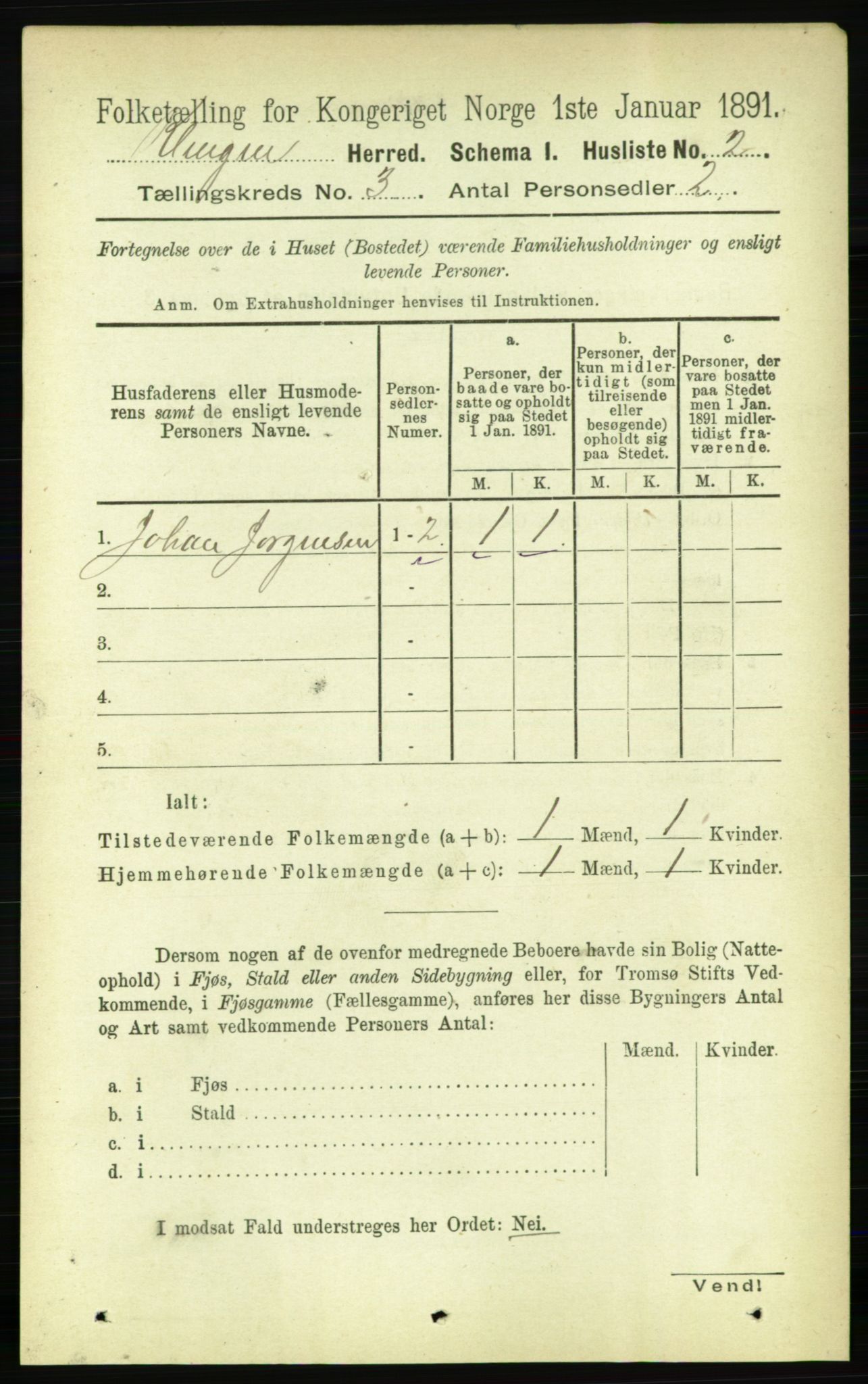 RA, Folketelling 1891 for 1746 Klinga herred, 1891, s. 642