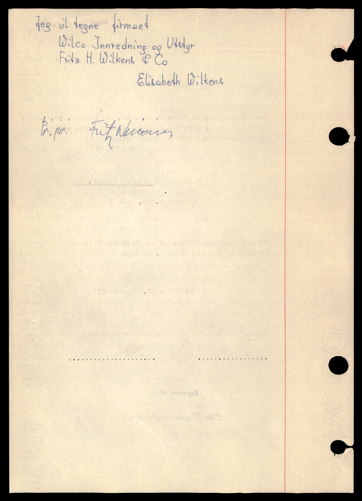 Oslo byfogd, Handelsregisteret, SAT/A-10867/G/Gb/Gba/L0041: Enkeltmannsforetak, Vi-Ø, 1944-1990