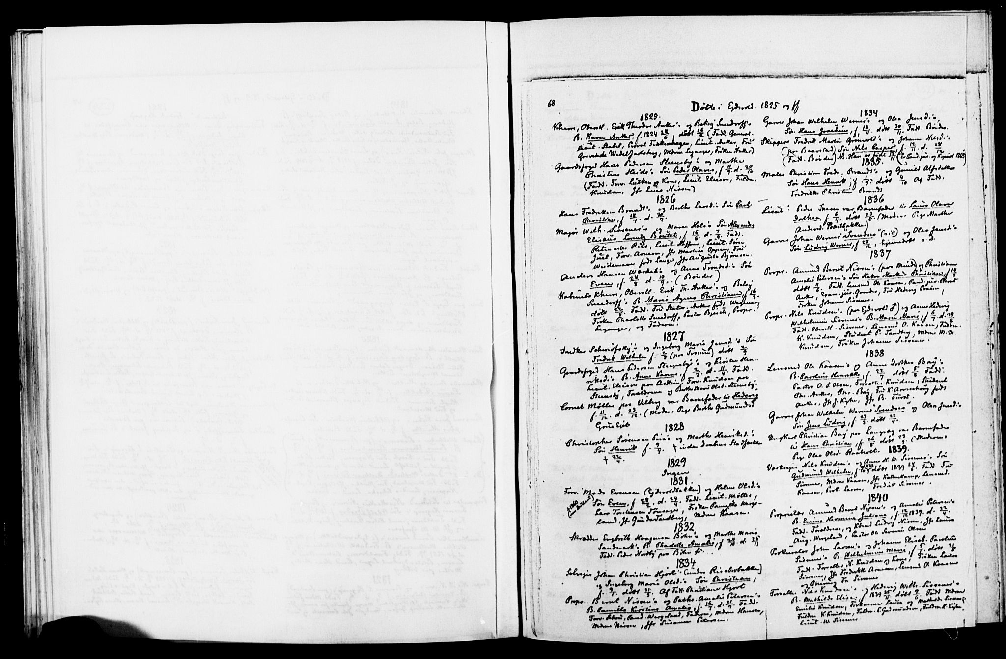 Eidsvoll prestekontor Kirkebøker, SAO/A-10888/O/Oa/L0001: Annen kirkebok nr. 1, 1688-1856, s. 68