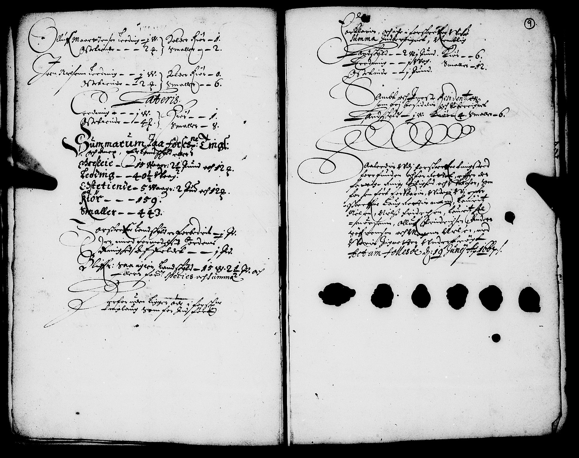 Rentekammeret inntil 1814, Realistisk ordnet avdeling, RA/EA-4070/N/Nb/Nba/L0059: Troms fogderi, 1667, s. 8b-9a