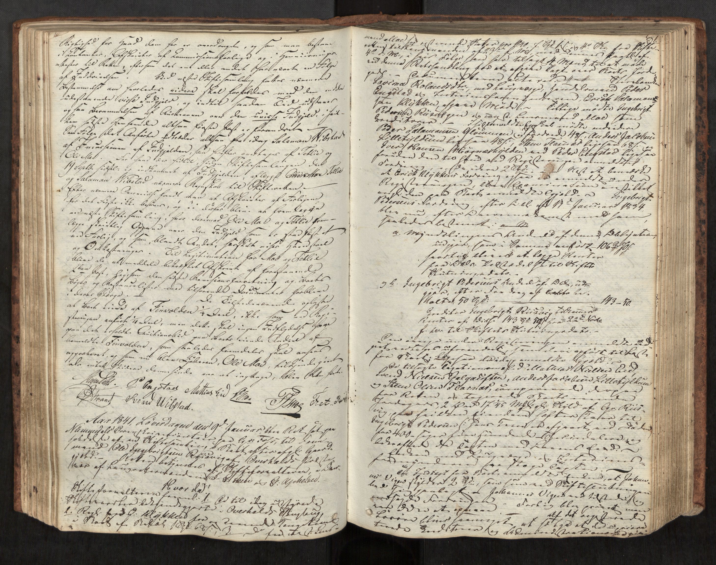 Namdal sorenskriveri, AV/SAT-A-4133/1/3/3B/L0002: Skiftebehandlingsprotokoll, 1837-1858, s. 81