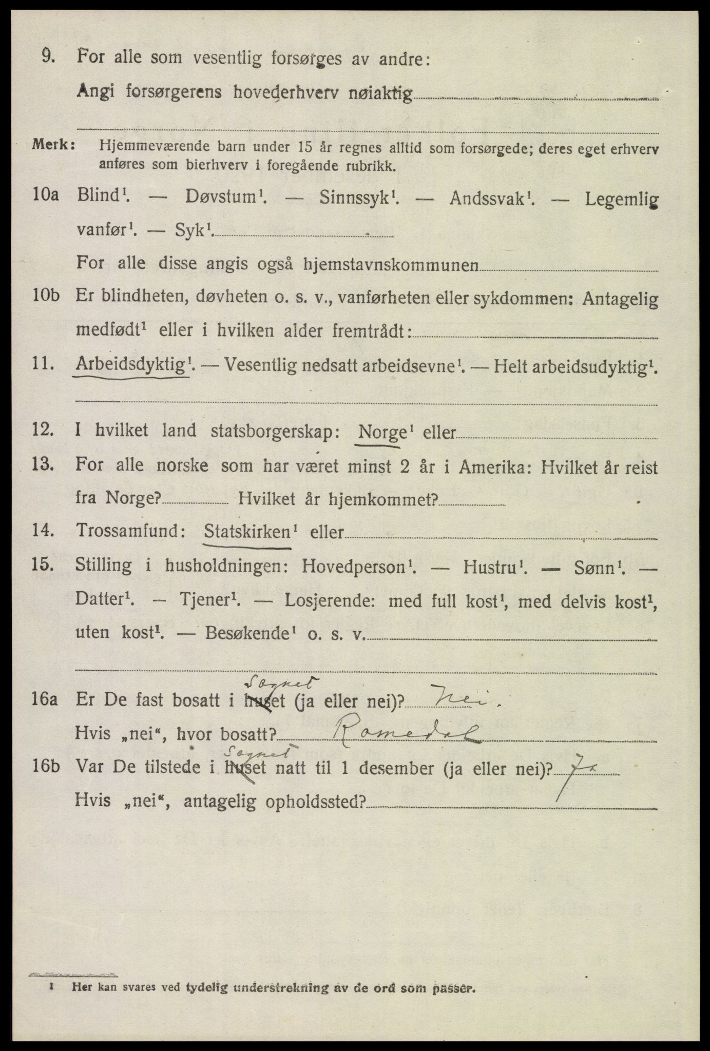 SAH, Folketelling 1920 for 0430 Stor-Elvdal herred, 1920, s. 2791