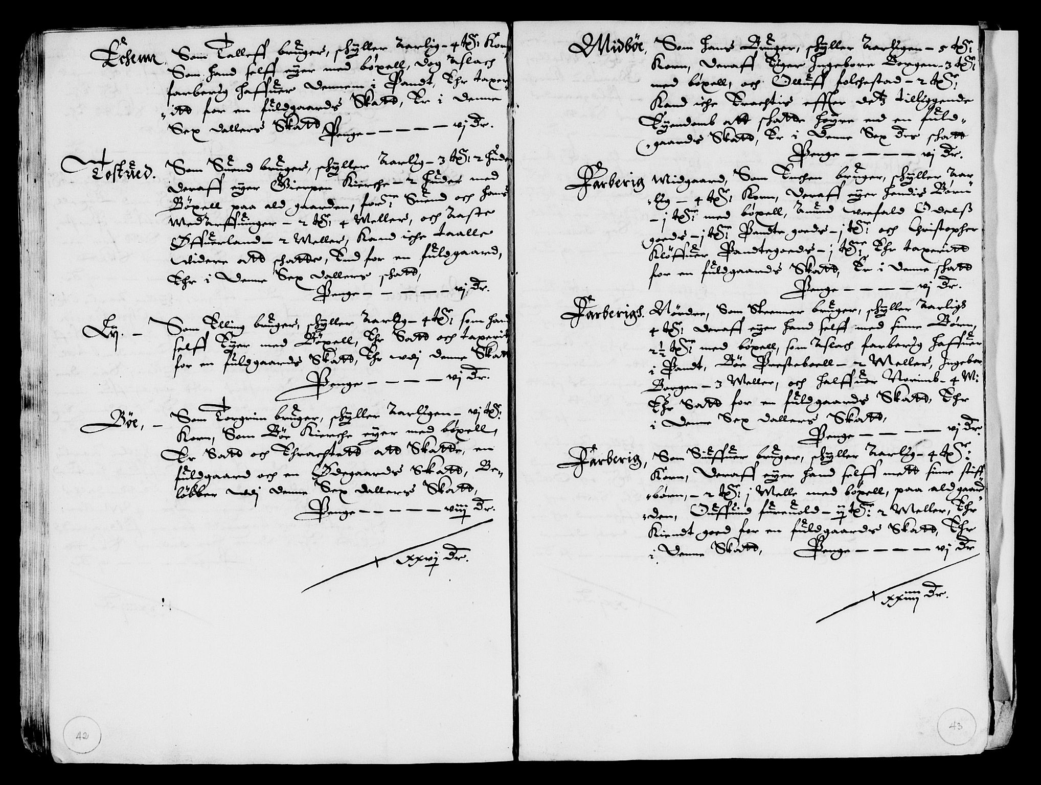 Rentekammeret inntil 1814, Reviderte regnskaper, Lensregnskaper, AV/RA-EA-5023/R/Rb/Rbp/L0034: Bratsberg len, 1647-1649