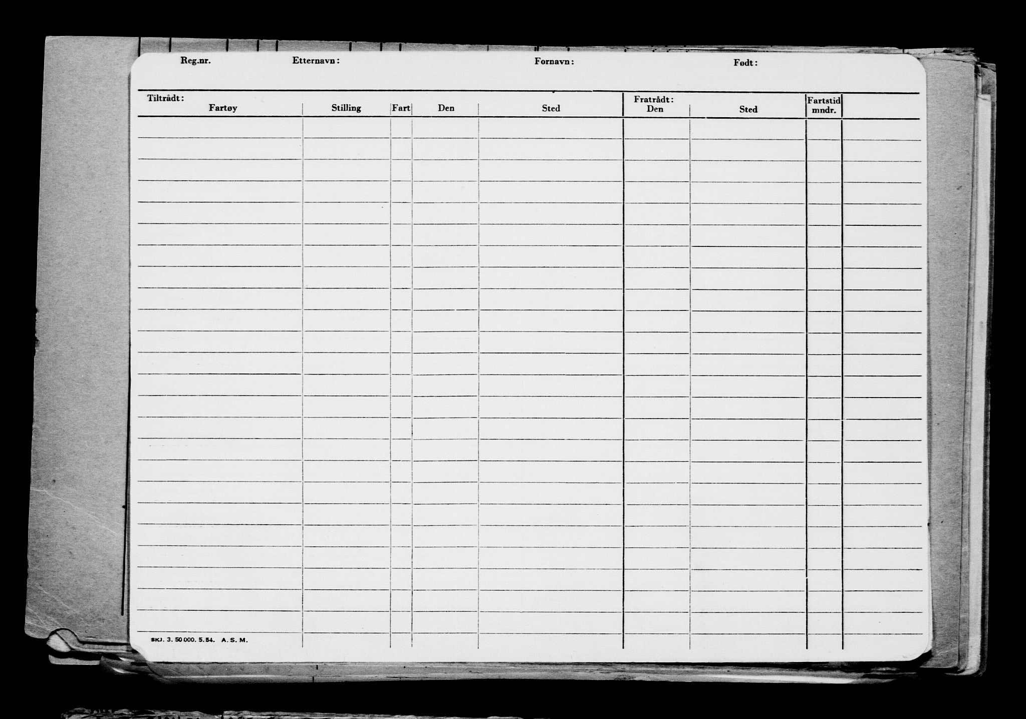 Direktoratet for sjømenn, AV/RA-S-3545/G/Gb/L0217: Hovedkort, 1923, s. 354